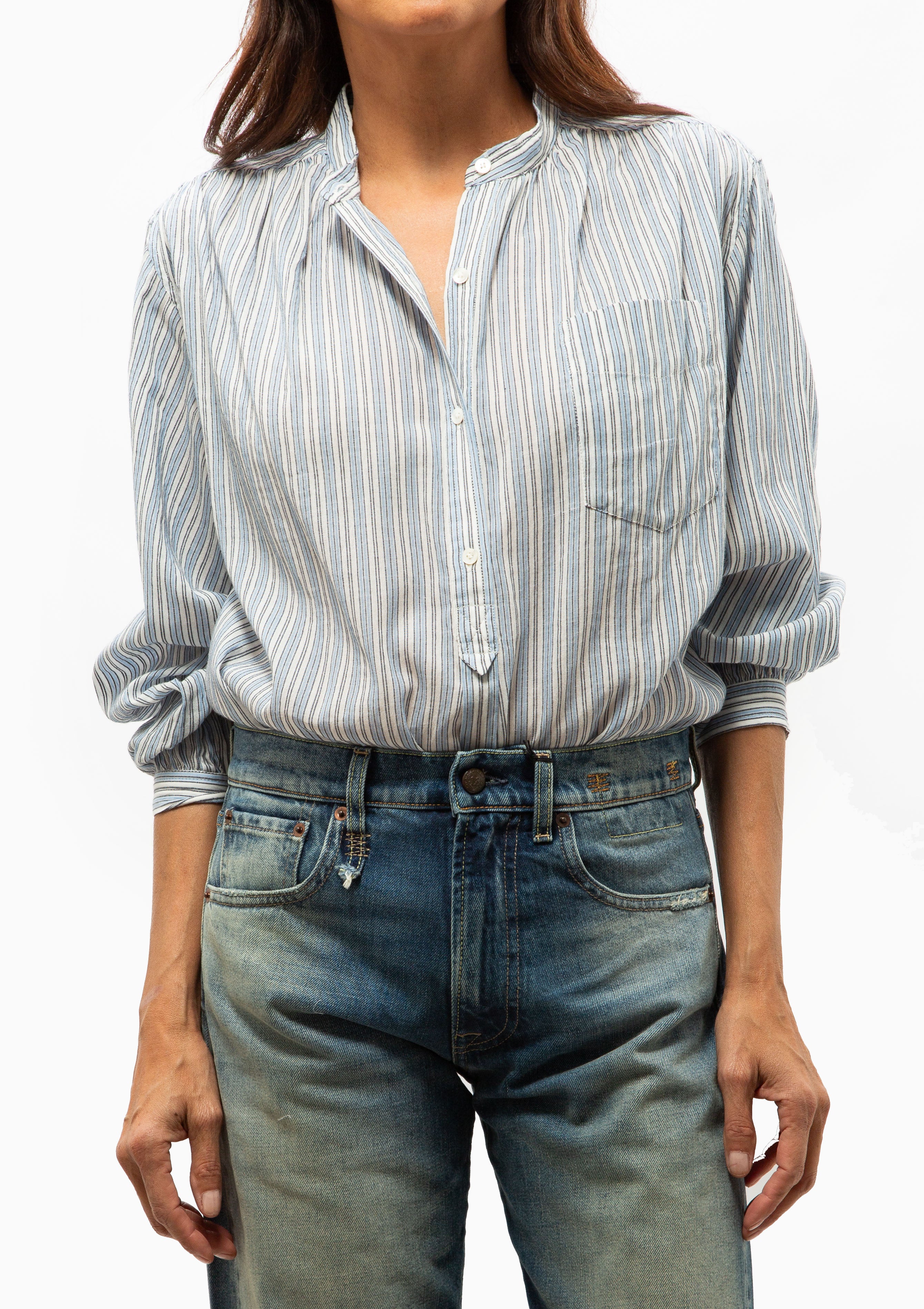 ISABEL MARANT ETOILE ストライプ ブラウス MARANT ETOILE（マランエトワール）の「＜ISABEL MARANT ÉTOILE