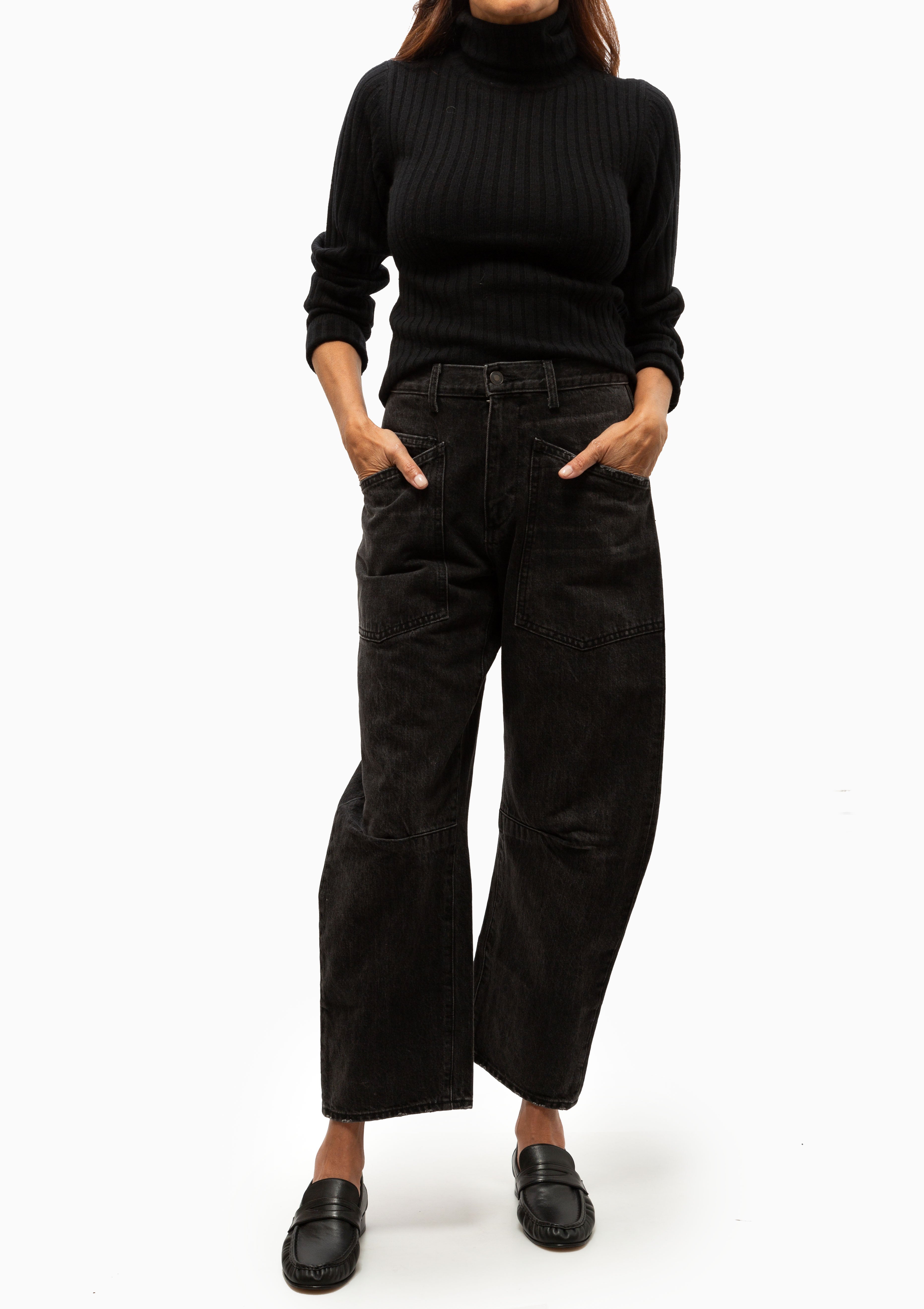 Shon Jean | Stone Black Wash