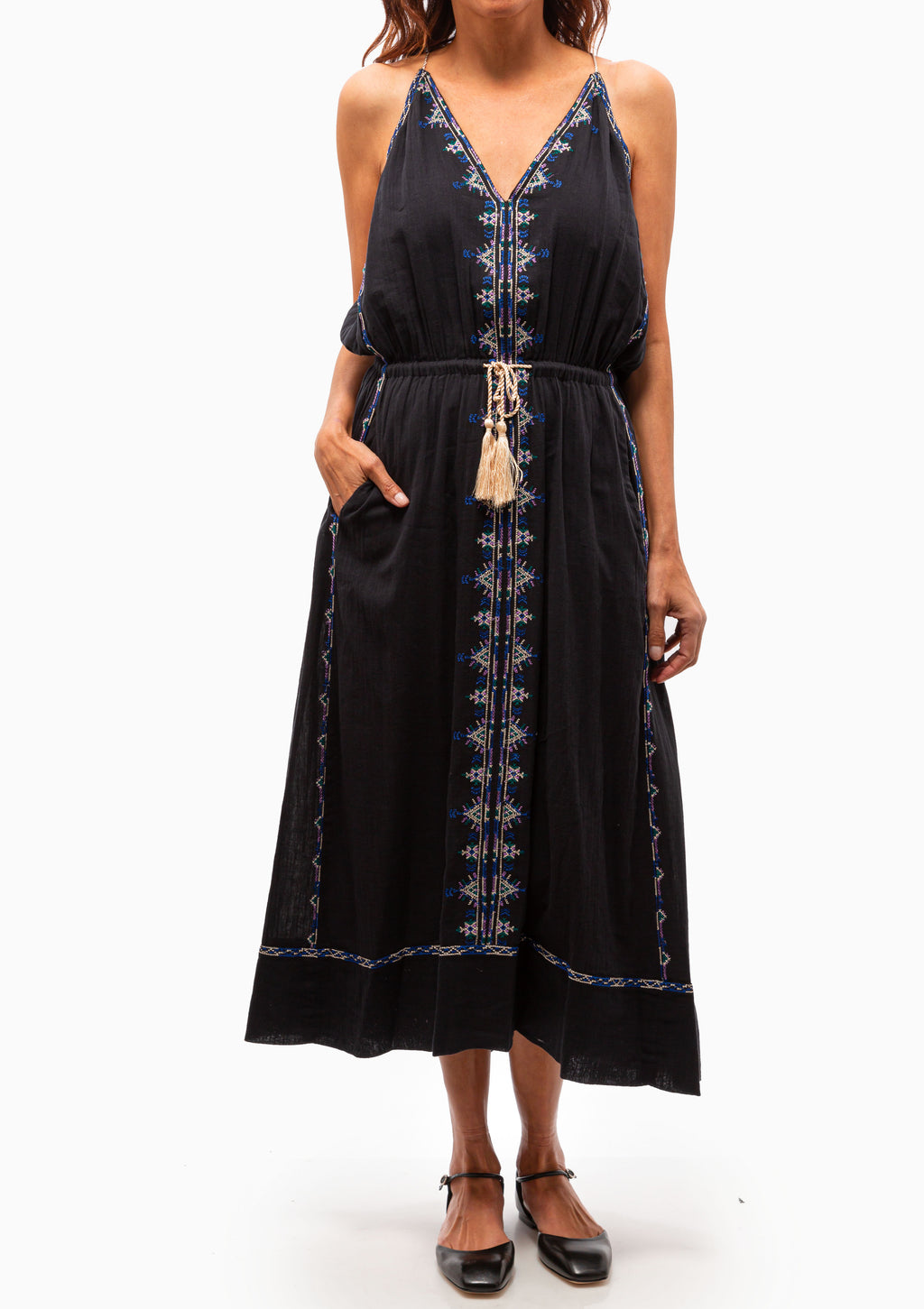 Siana Dress, Black | Isabel Marant toile | Aim London 42 Siana Dress, Black | Isabel Marant toile | Aim London 42