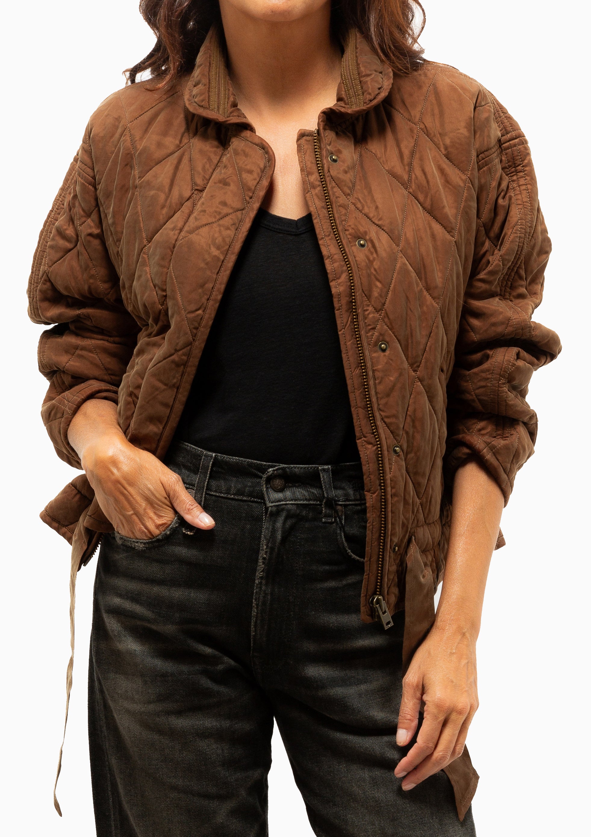 Zakiane Jacket | Tobacco