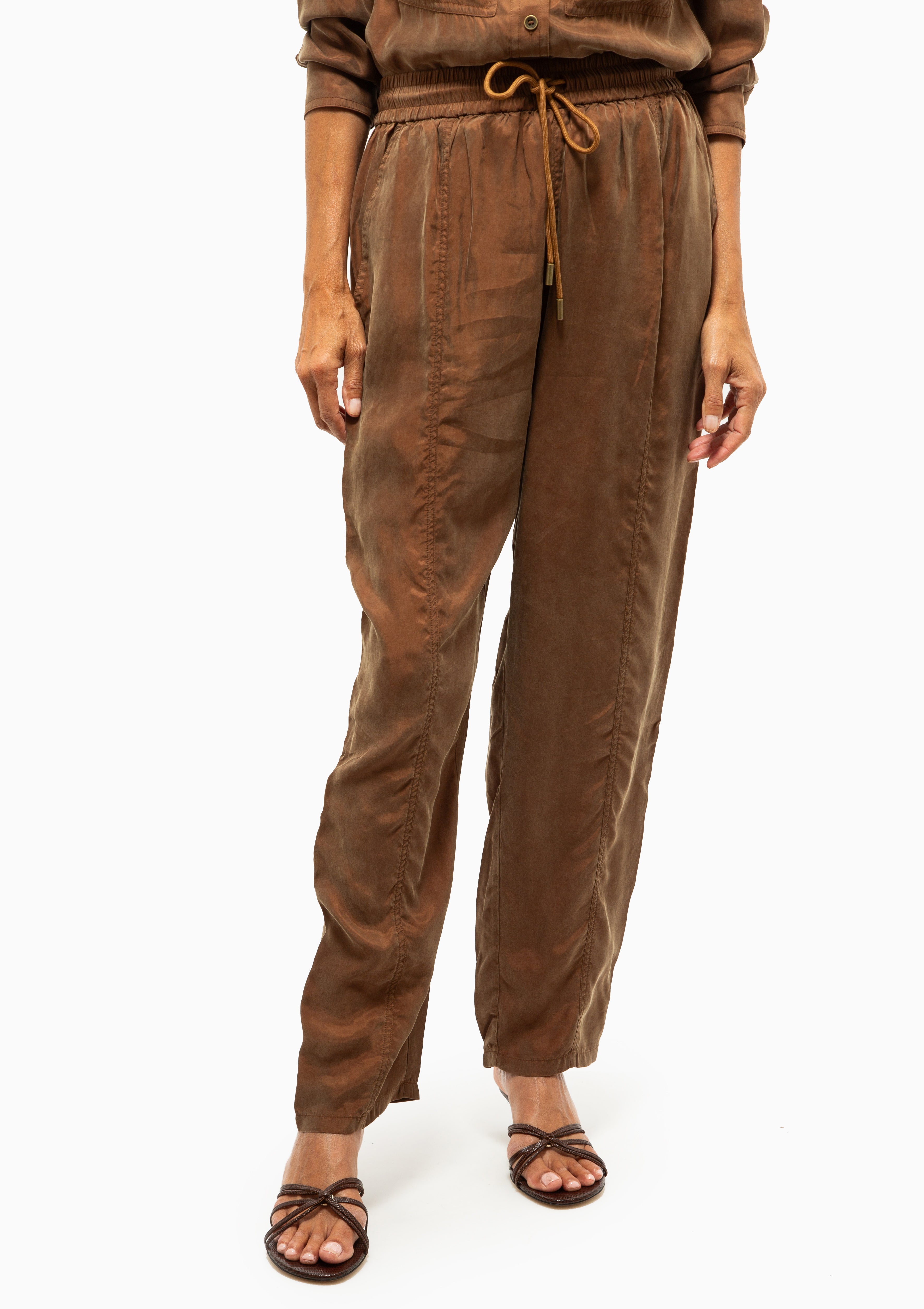 Zaylee Pants | Tobacco