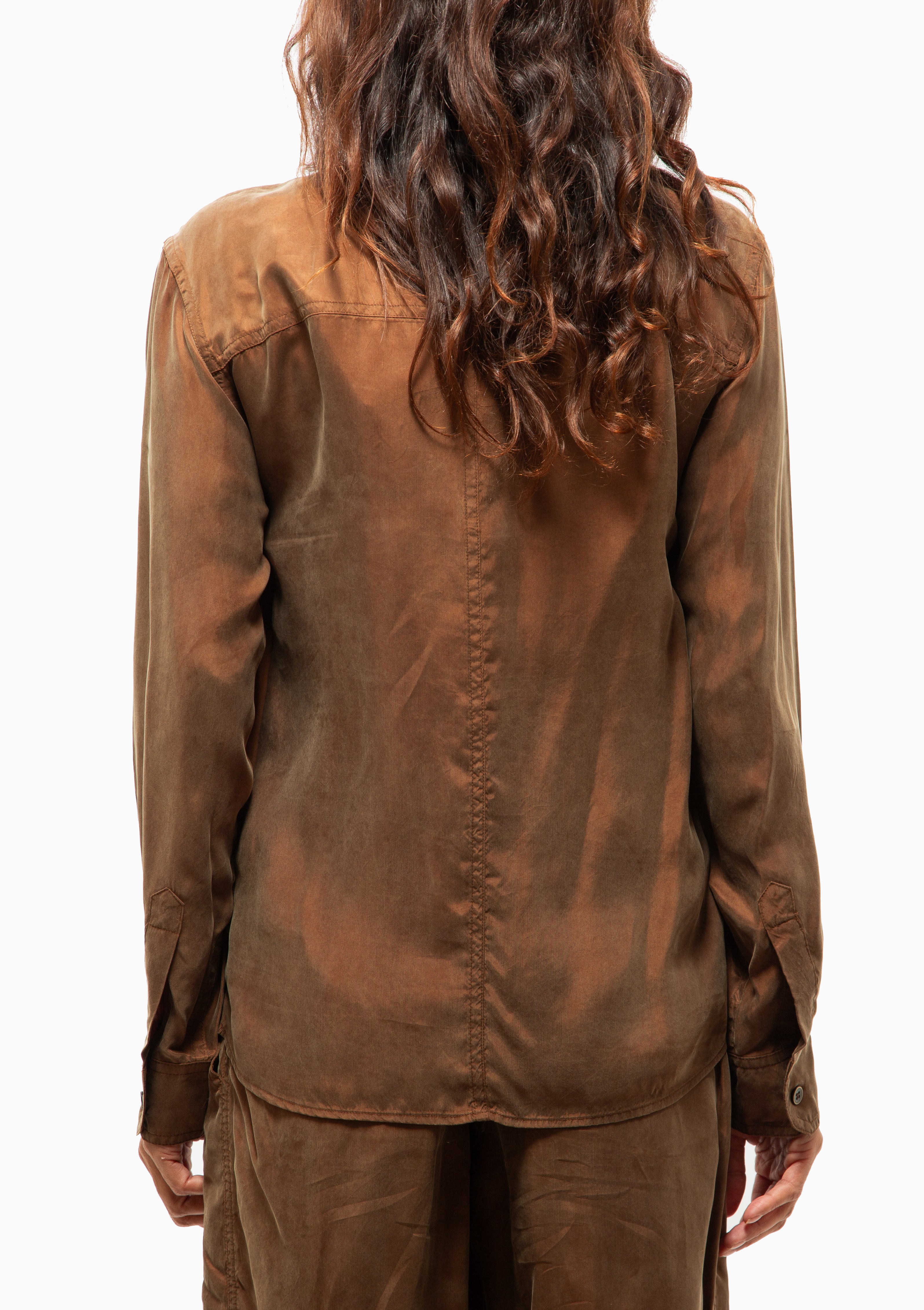 Zetta Shirt | Tobacco