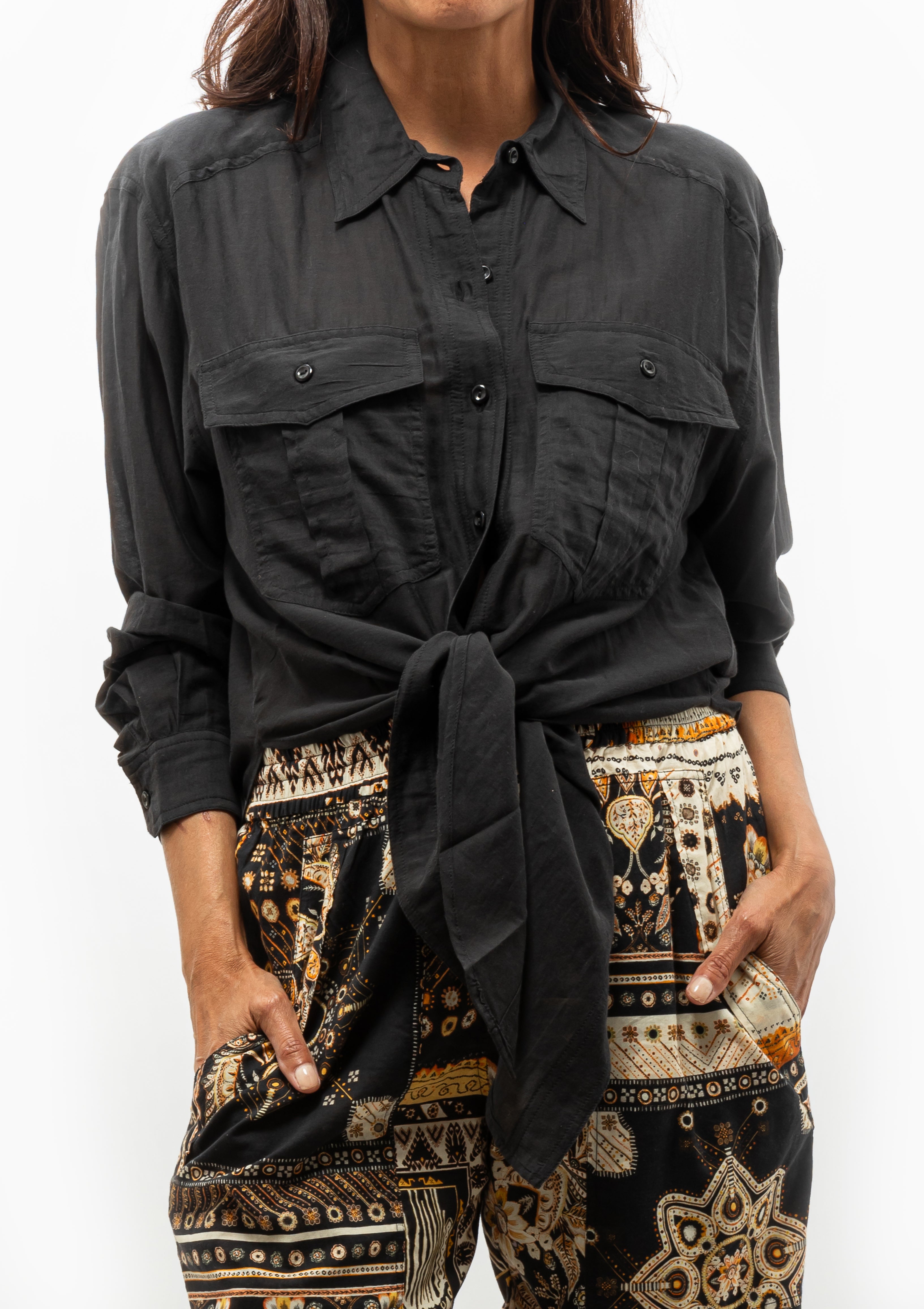 Nath Shirt | Black