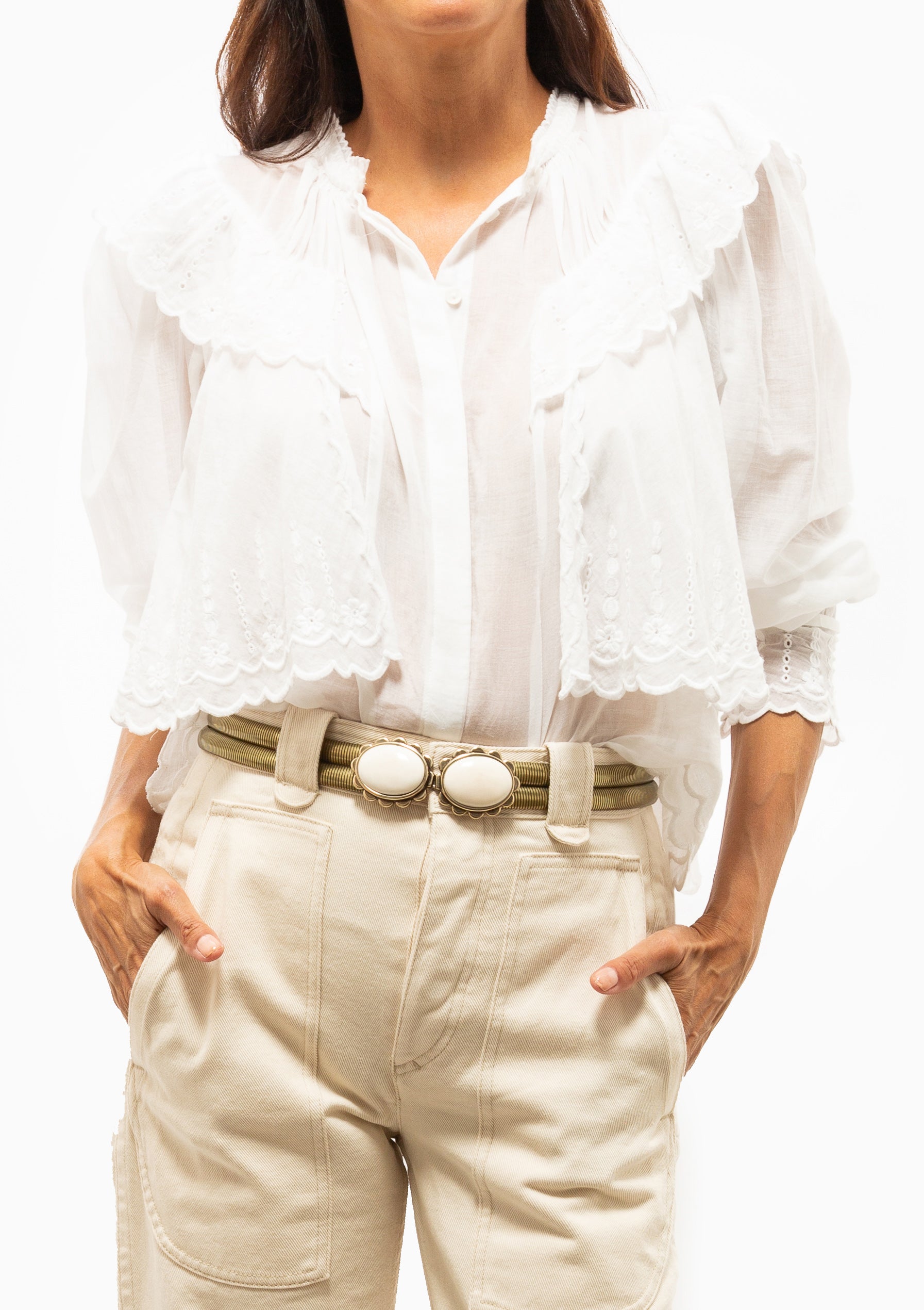 Kelmon Top | White
