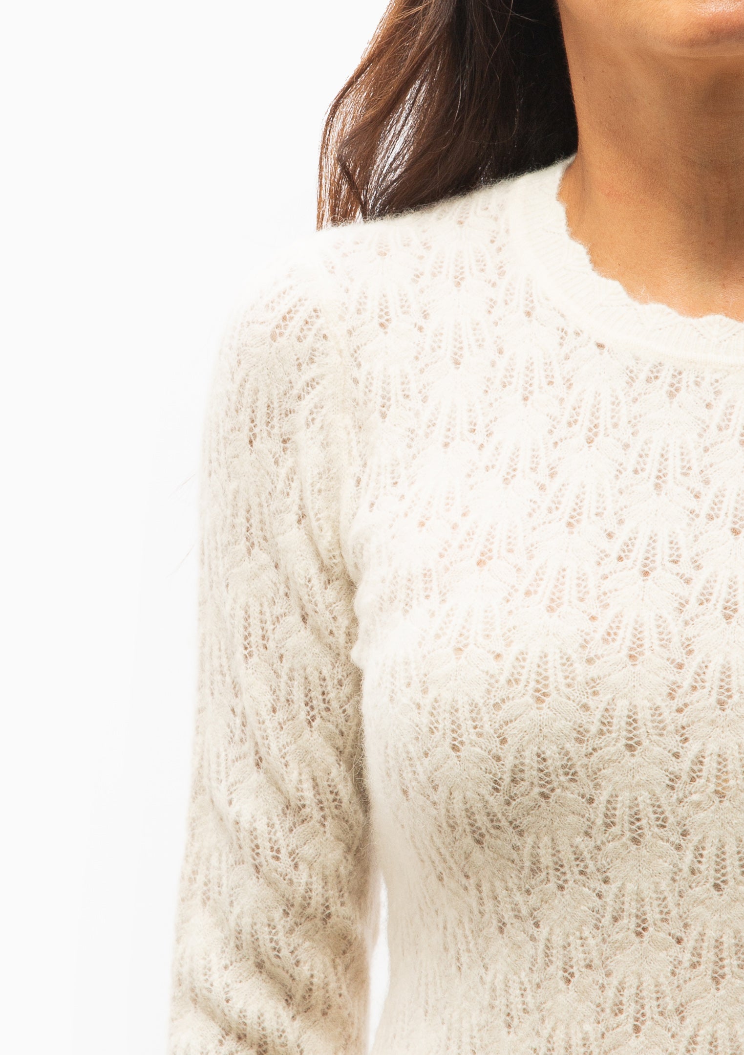Obeline Pullover | Ecru