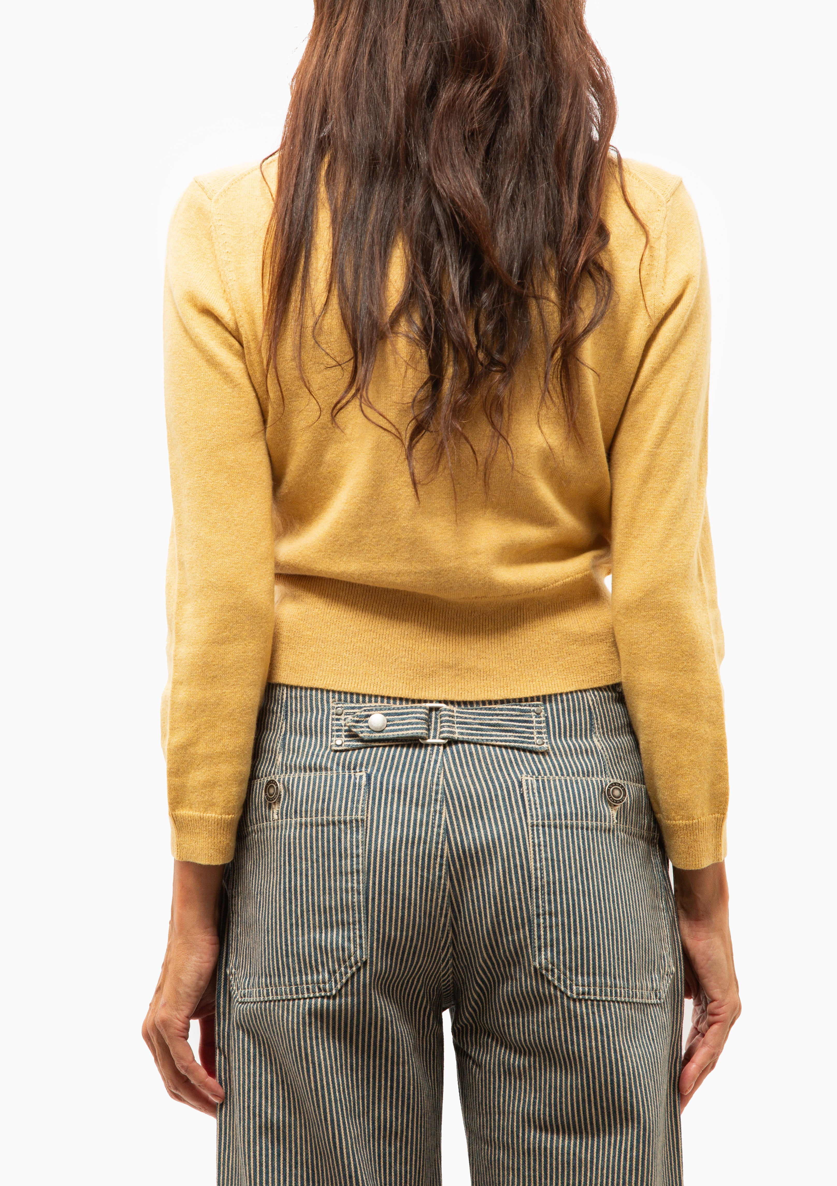 Newton Cardigan | Mustard