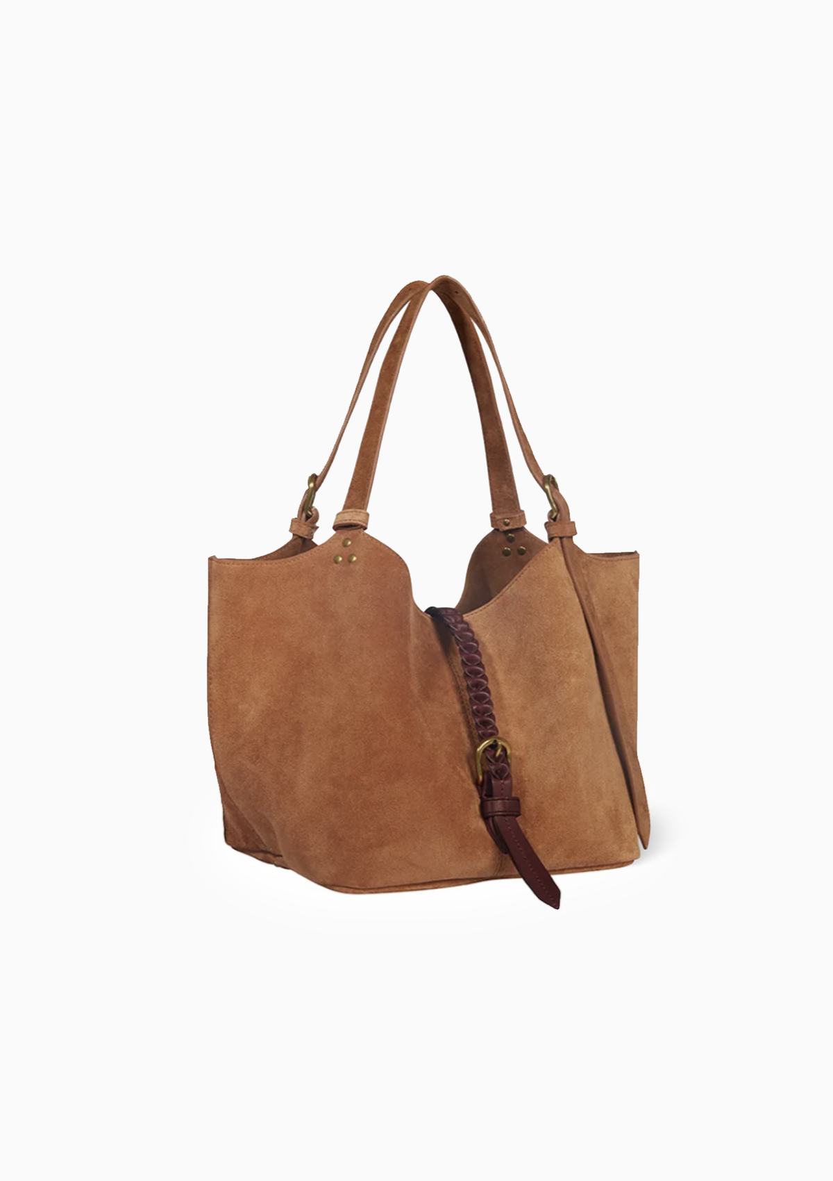 Joseph S | Caramel Split Suede