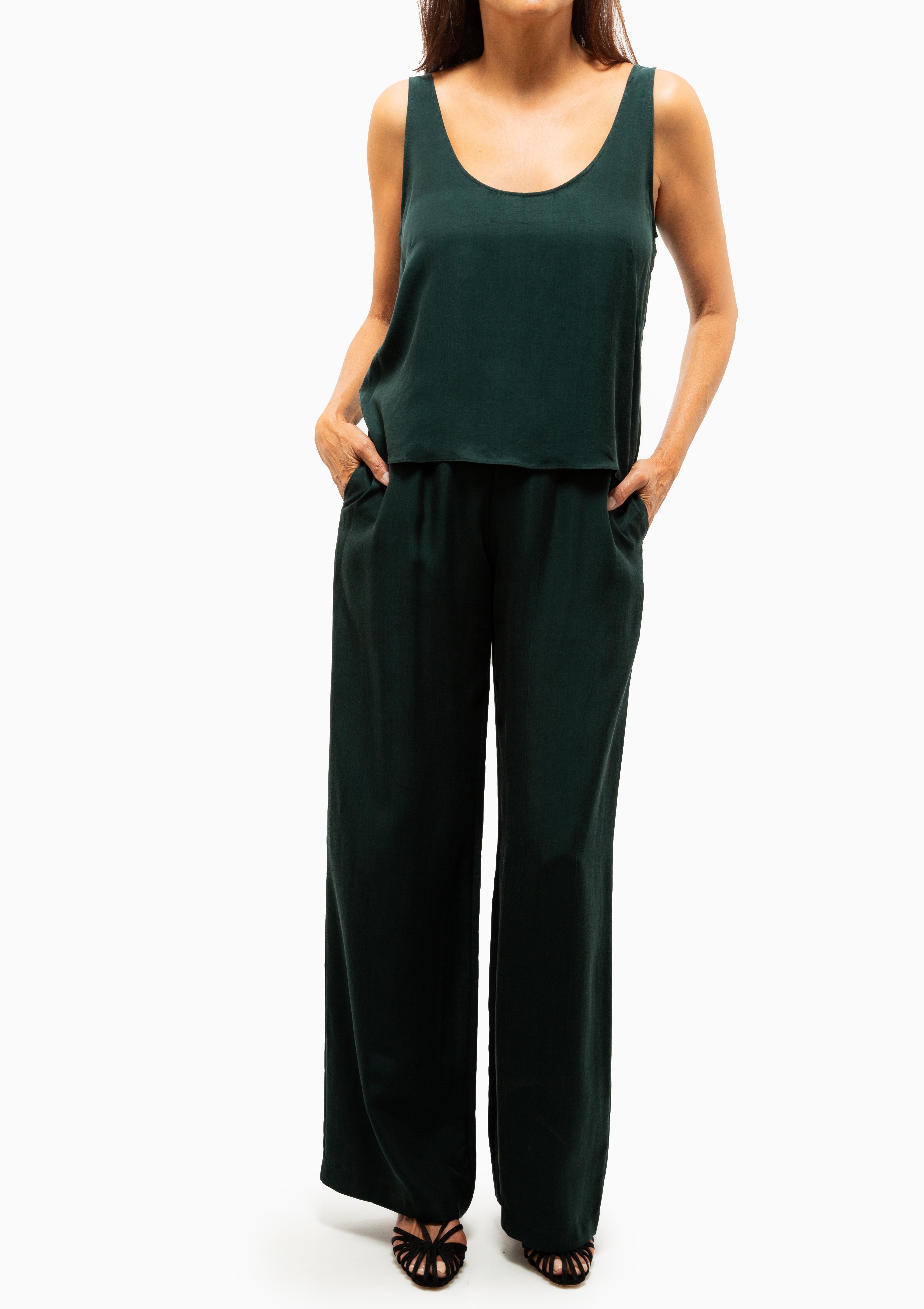 Kim Pocket Pant | Spruce
