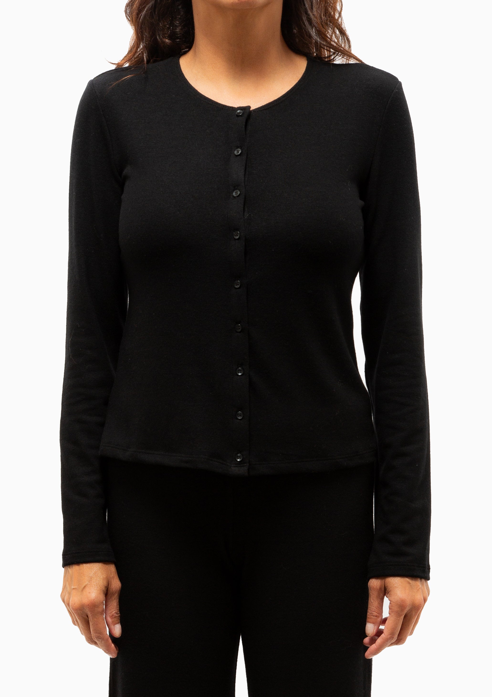 Lauren Classic Cardigan | Black