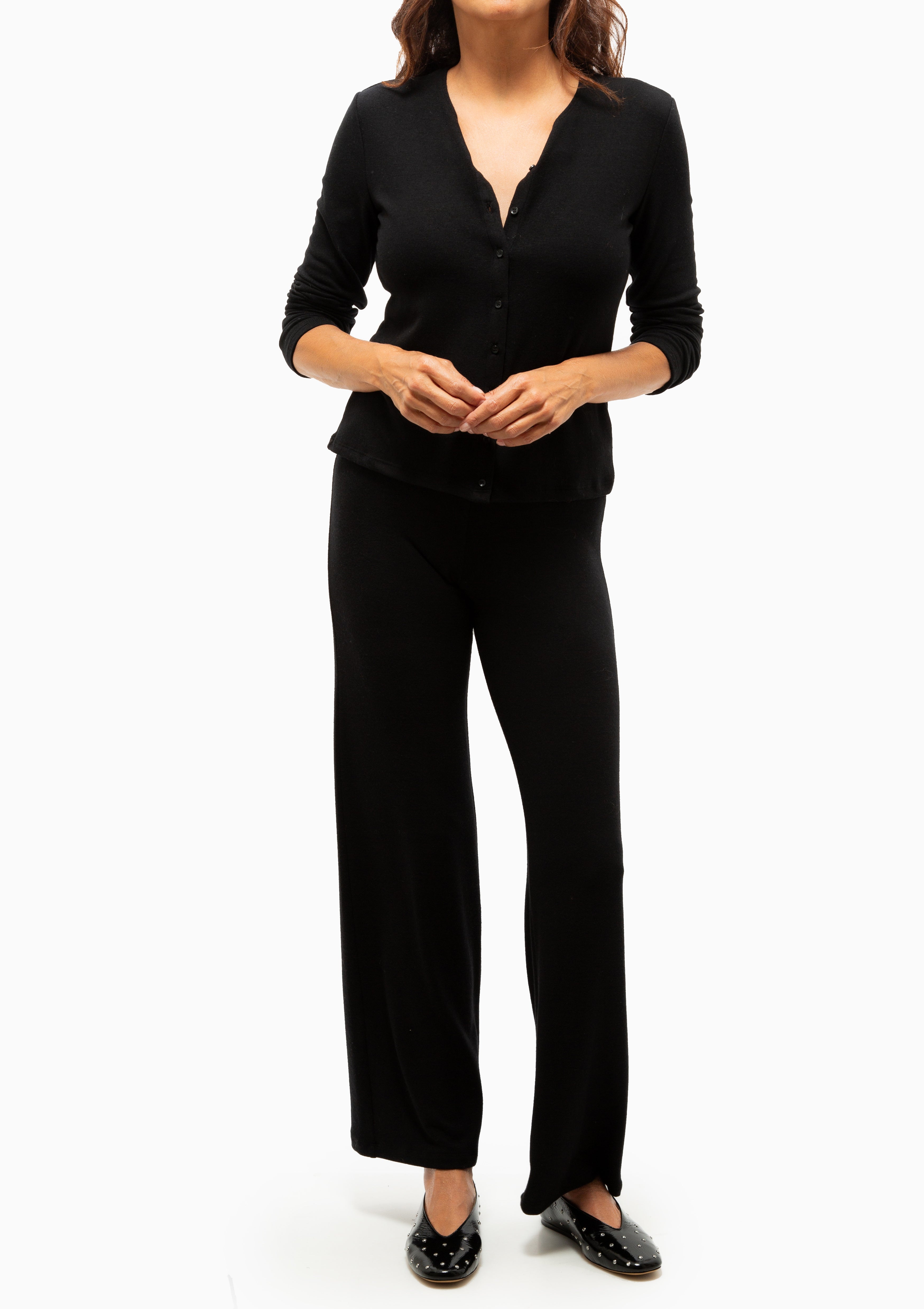 Lauren Classic Cardigan | Black