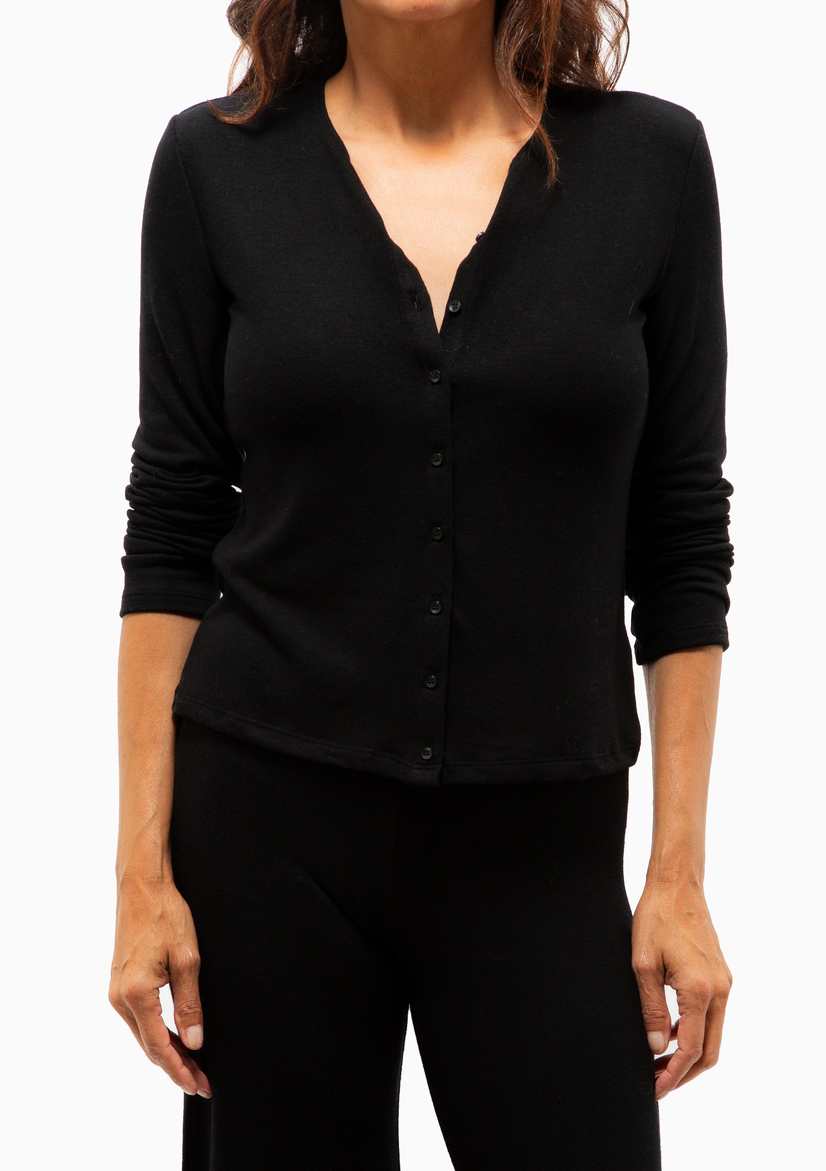 Lauren Classic Cardigan | Black