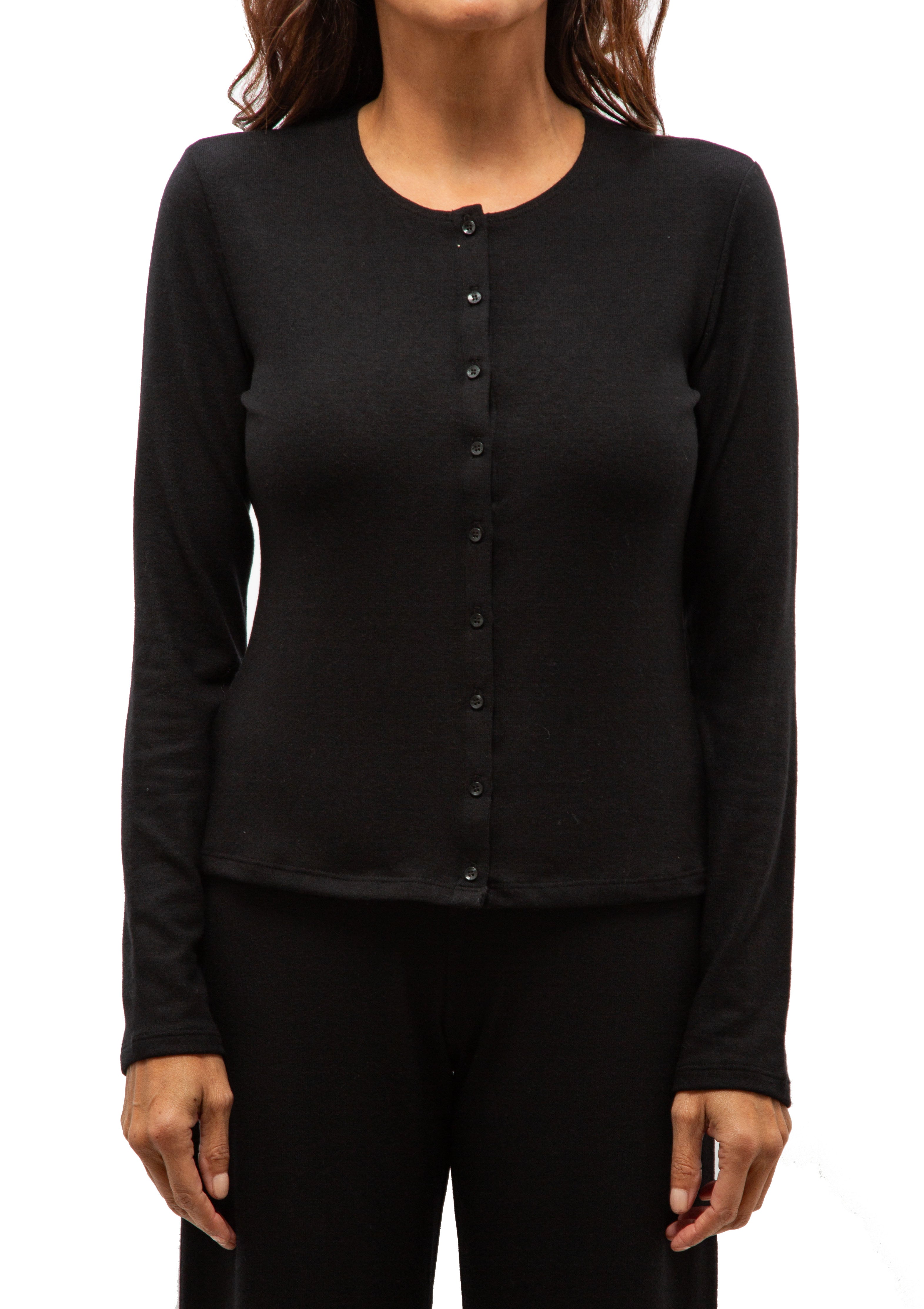Lauren Classic Cardigan | Black