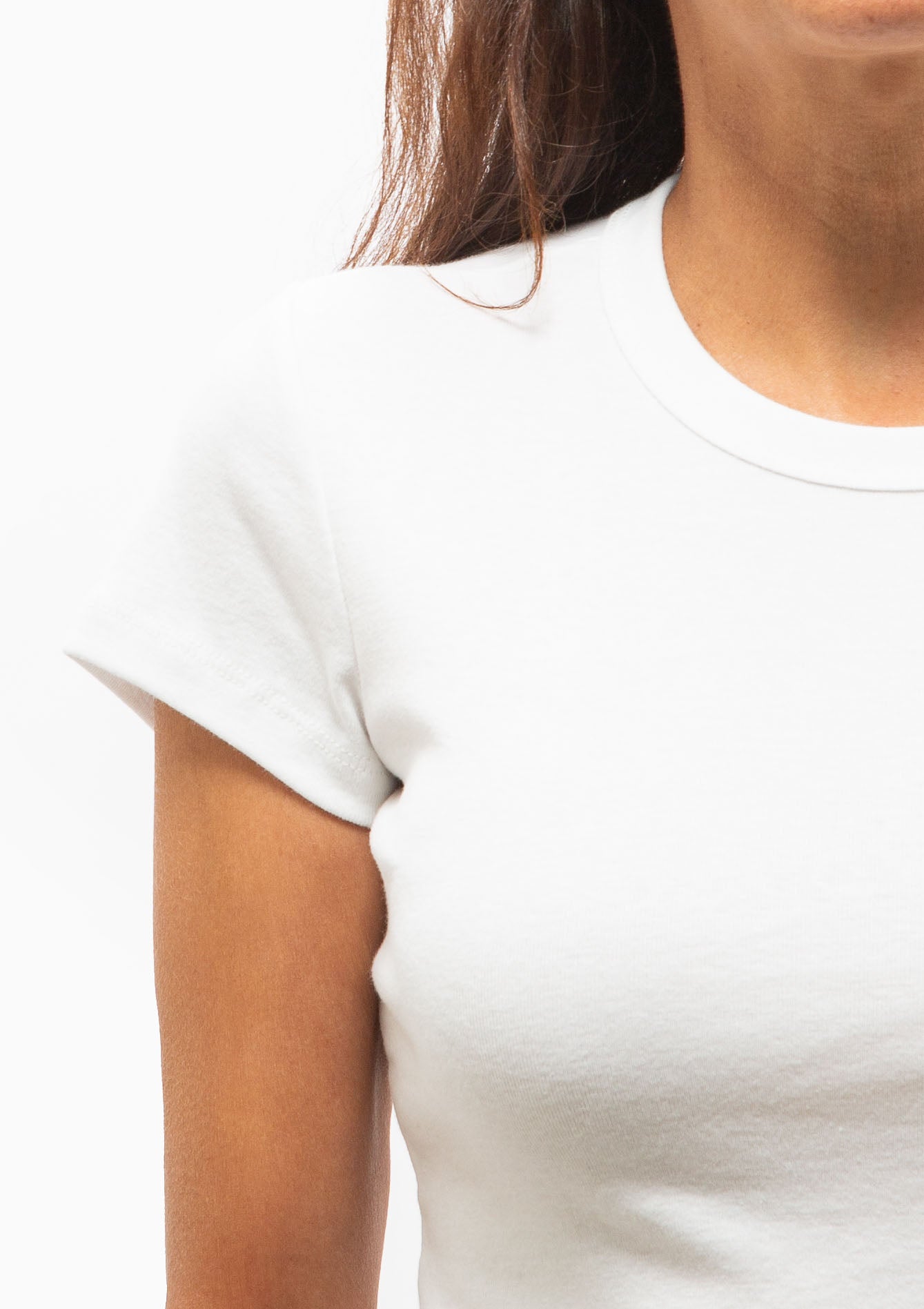 Nando Slim Fit Tee | White