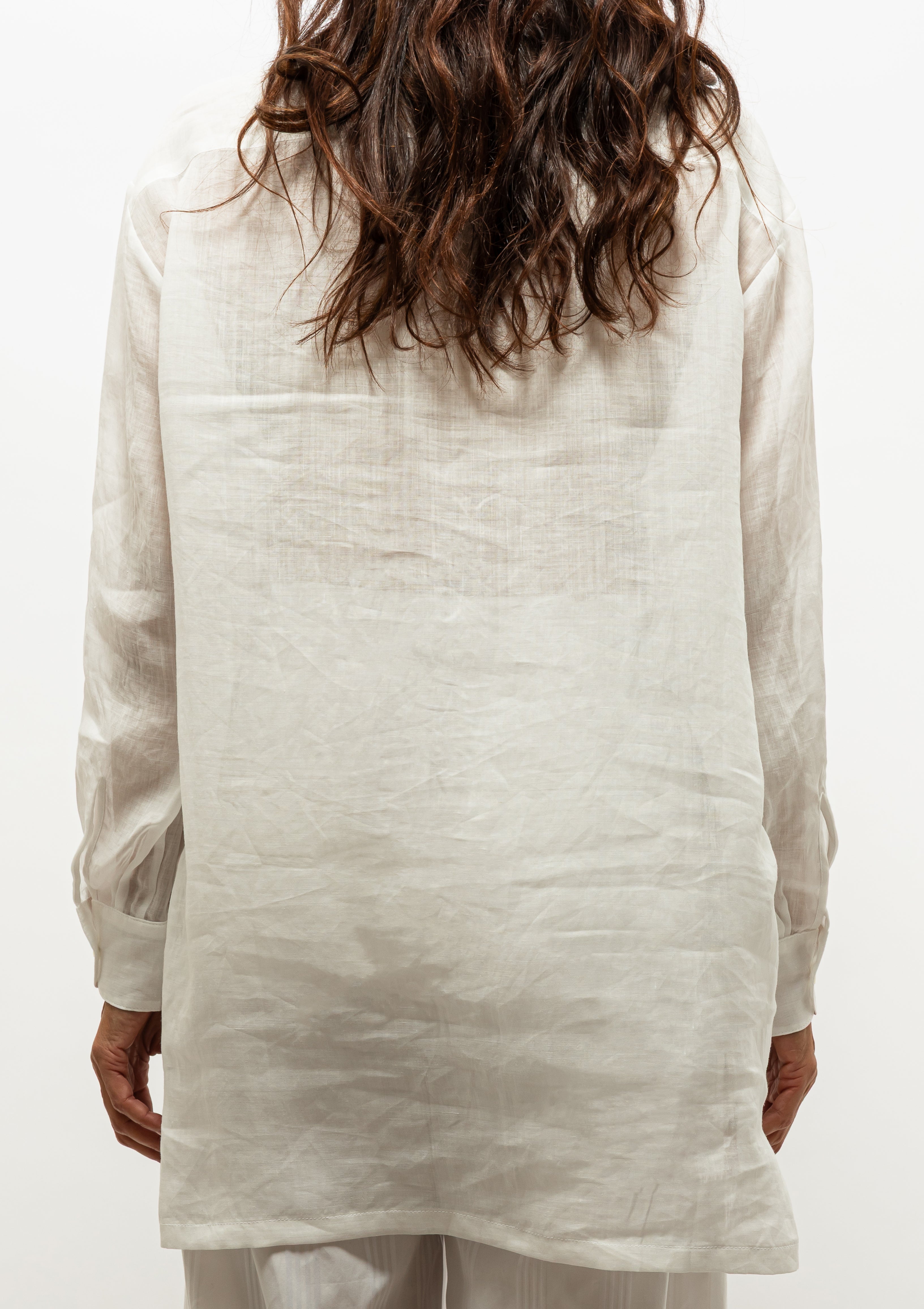Niko Oversized Button Down | Parchment