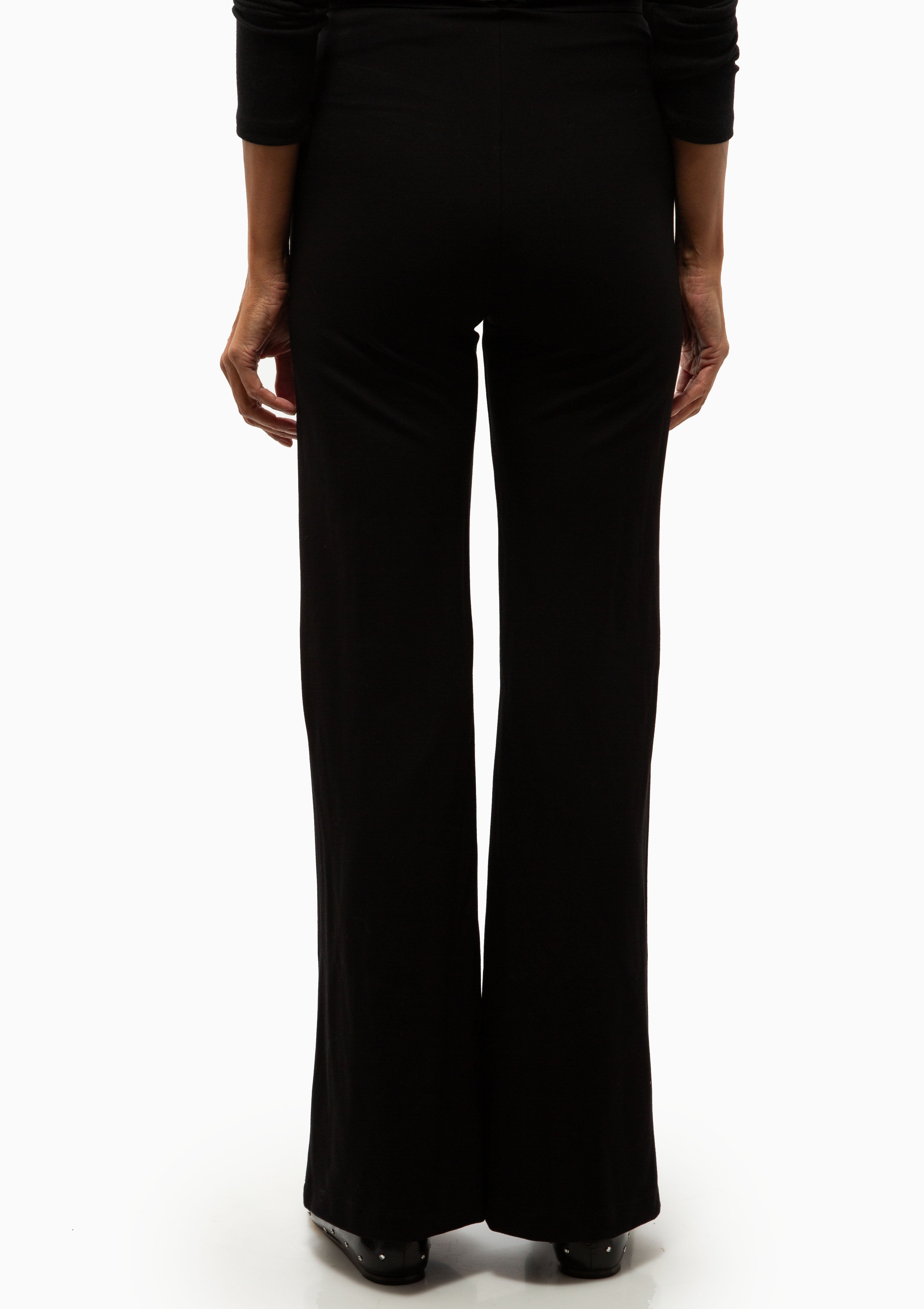 Rio Pintuck Boot Cut Pant | Black
