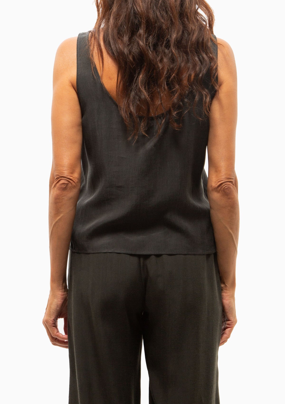 Kim Scoop Tank | Slate