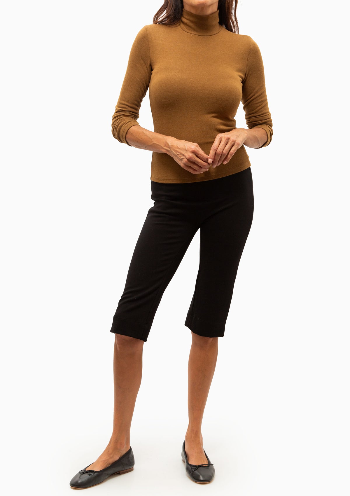 Lauren Long Sleeve Turtleneck | Tortoise