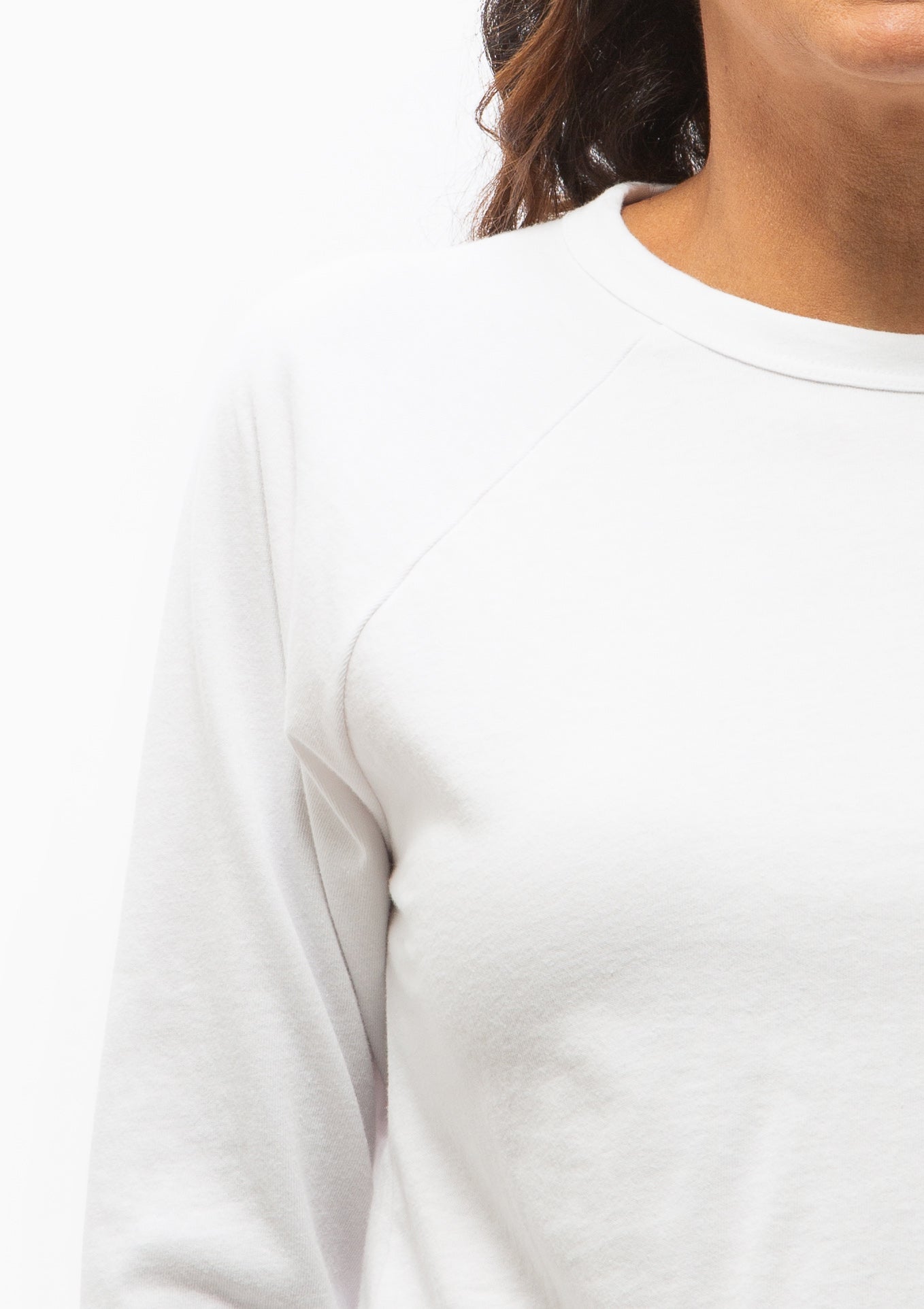 Margo Baseball Tee | White