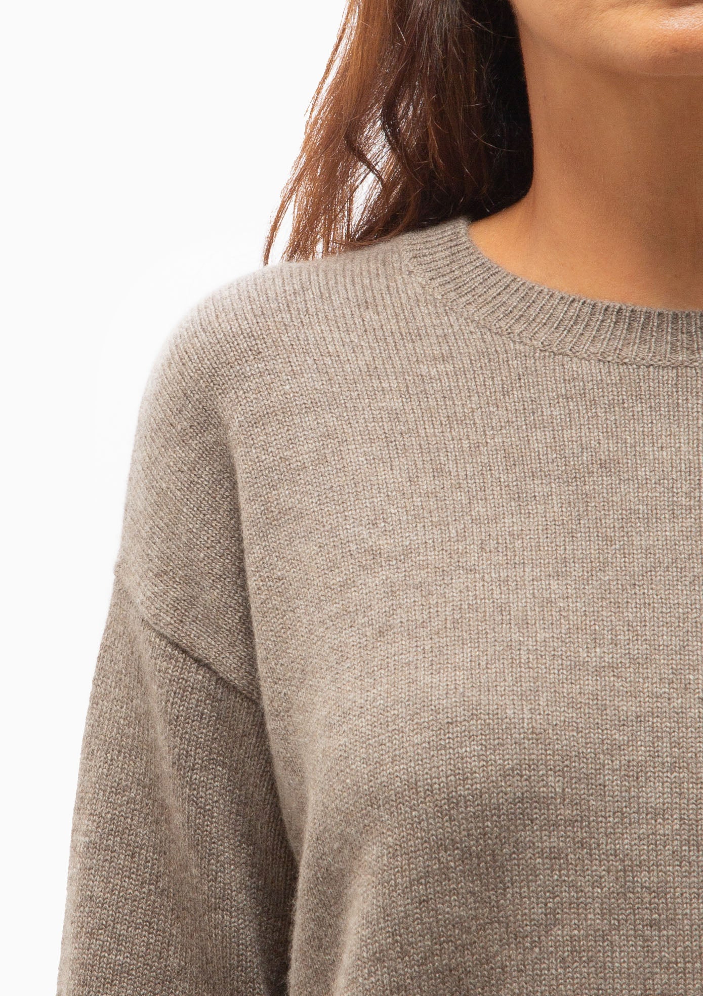 Camille Sweater | Truffle