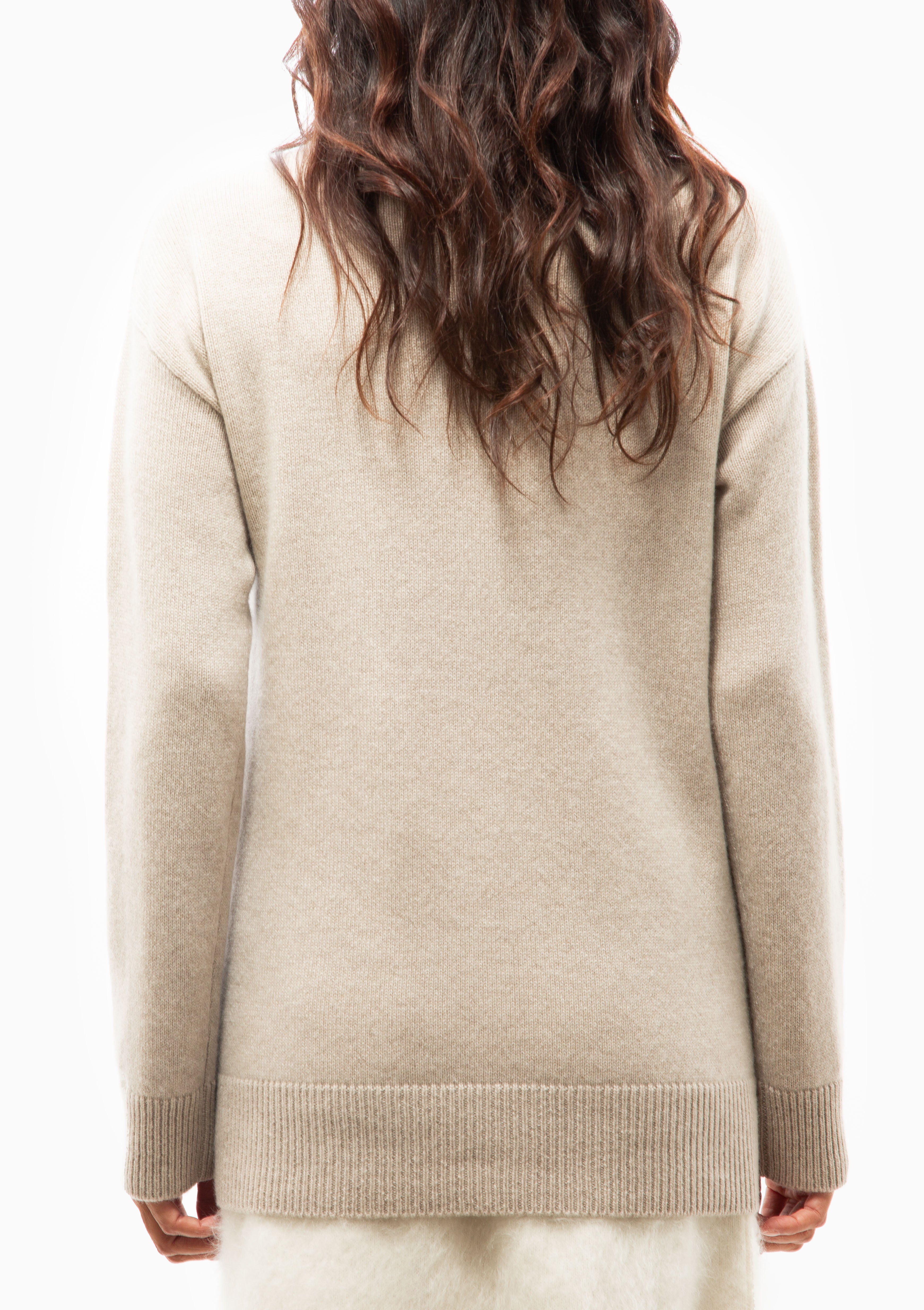 Lili Cardigan | Sand/Cream