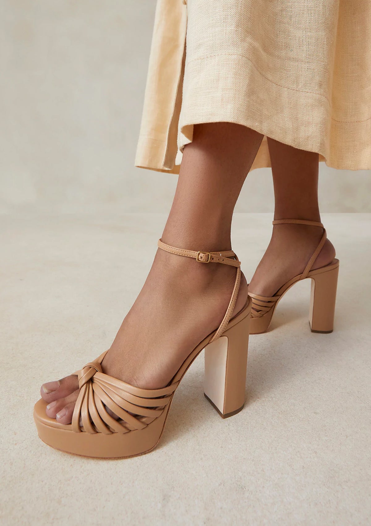 Rivka Knot Platform Sandal | Dune