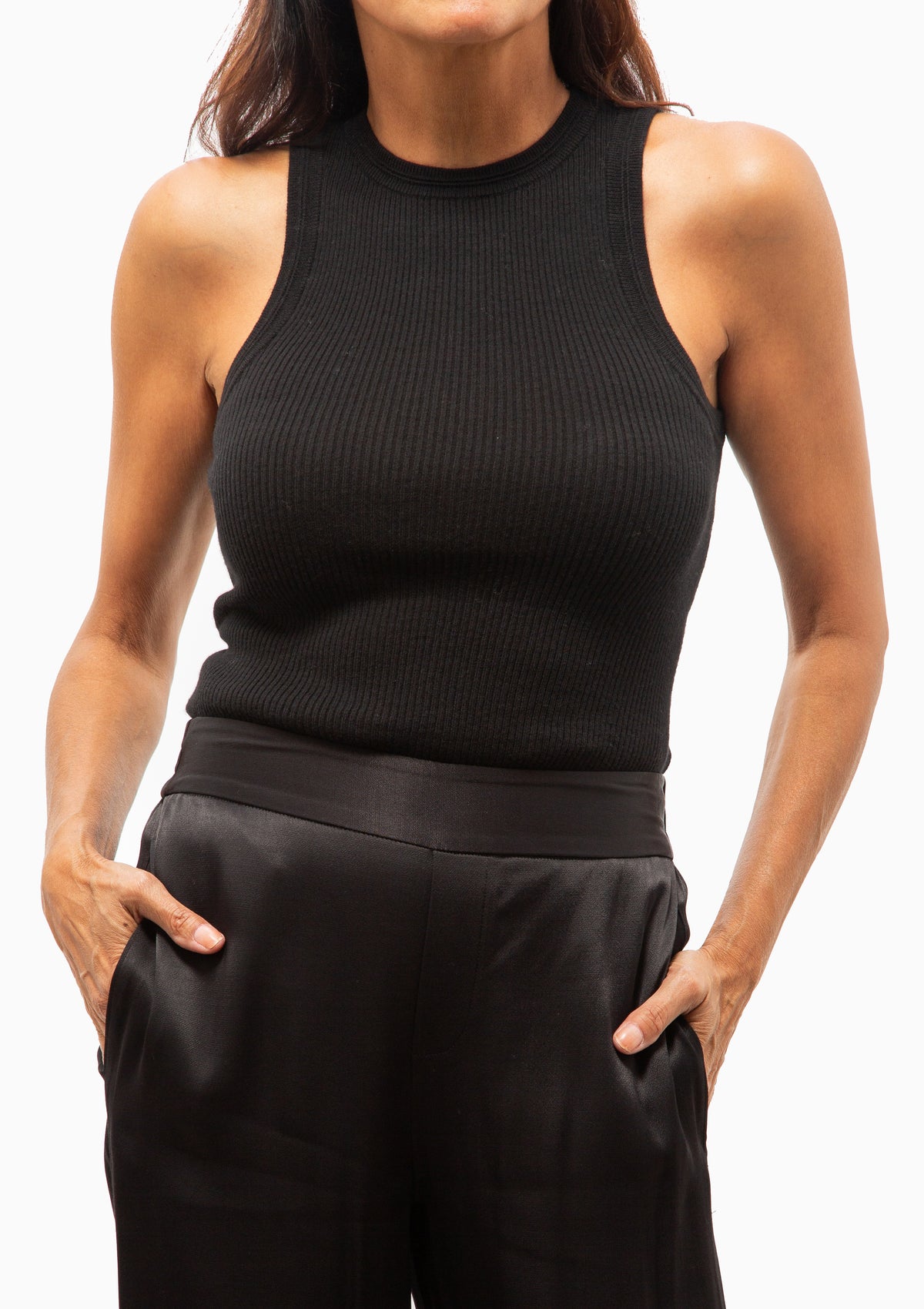 Amya Tank | Noir