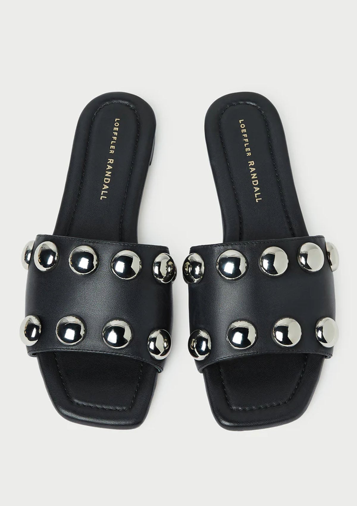 Hayes Studded Sandal | Black