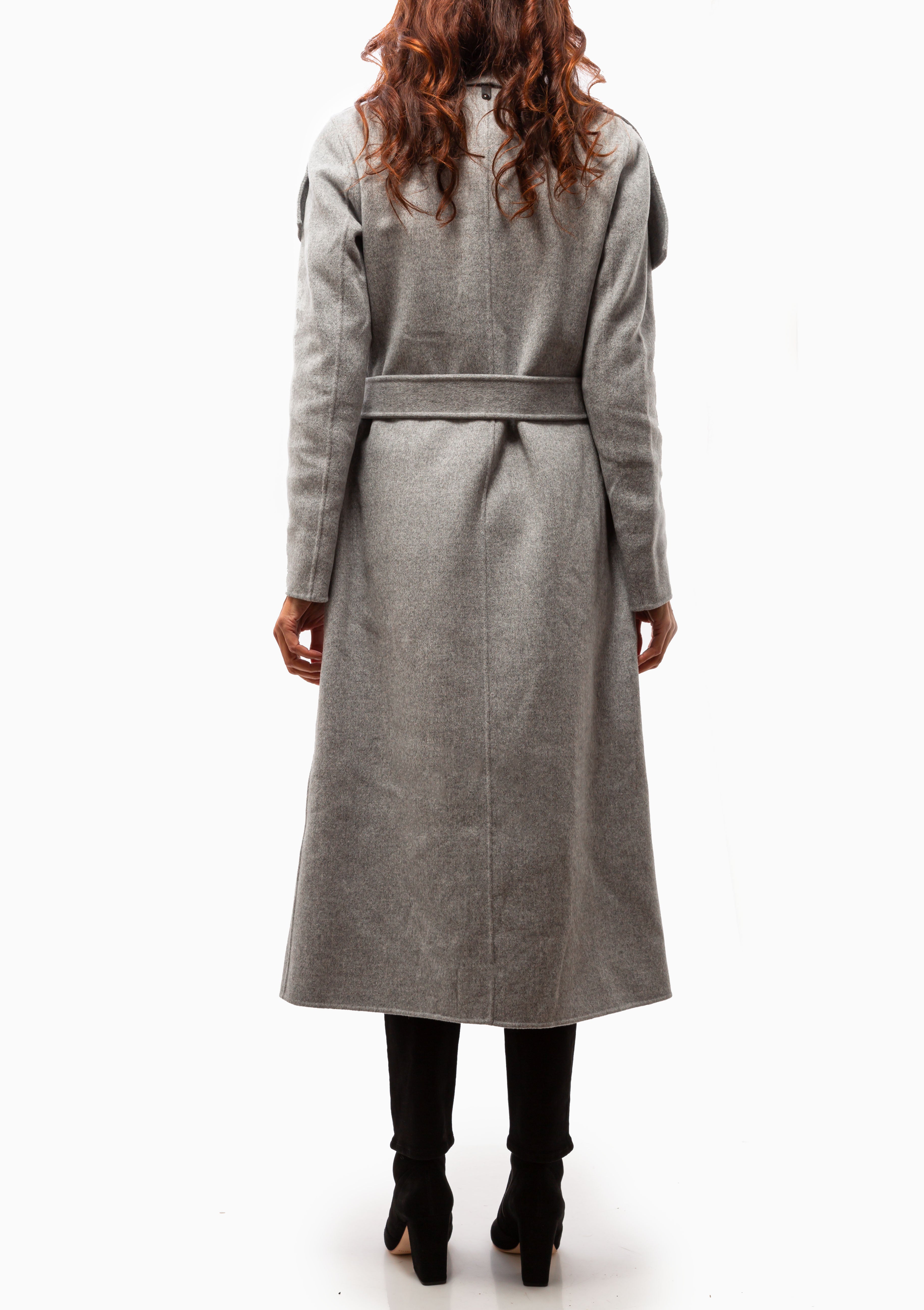 Mai Coat | Grey Melange