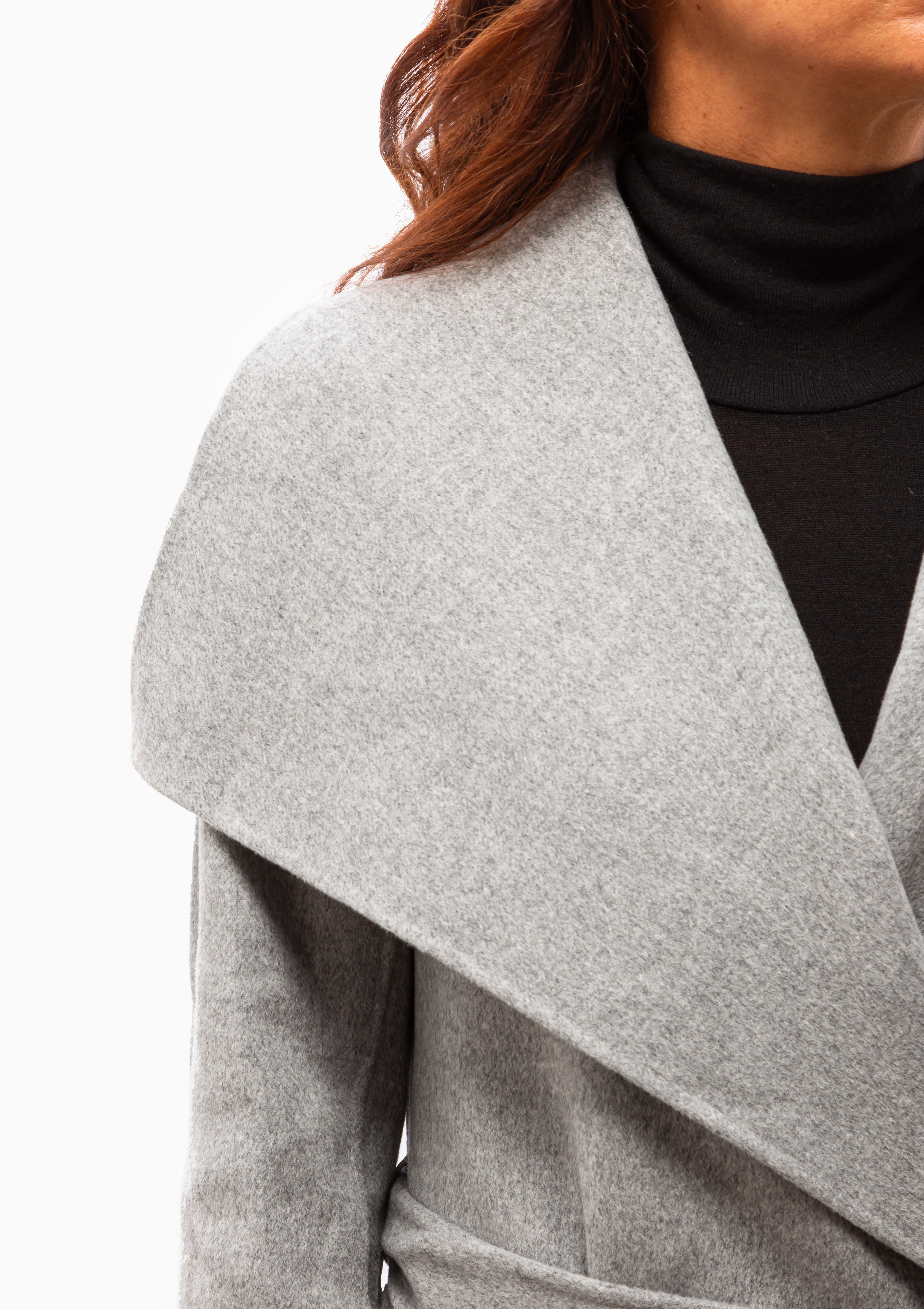 Mai Coat | Grey Melange