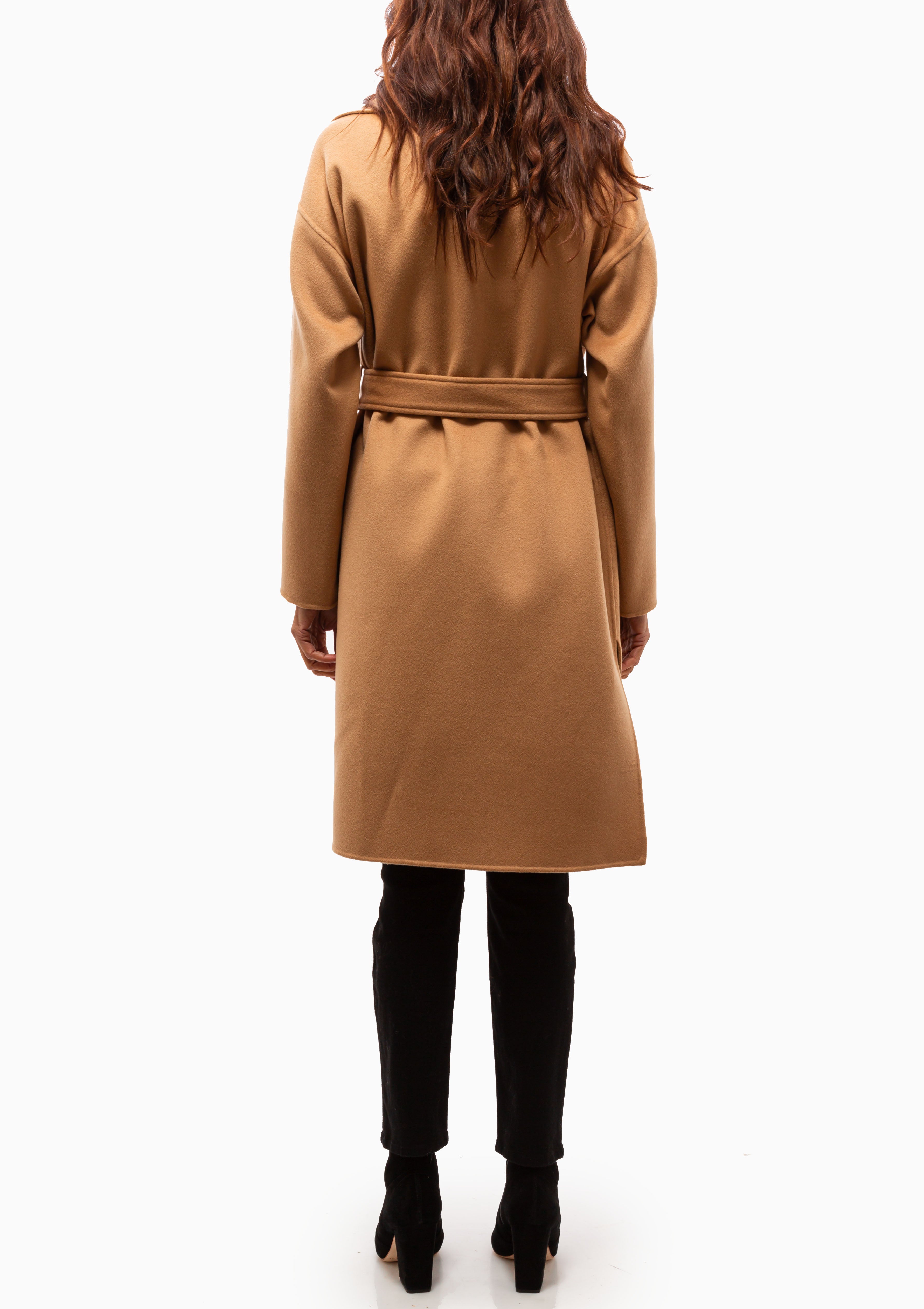 Thalia Robe Coat | Tan