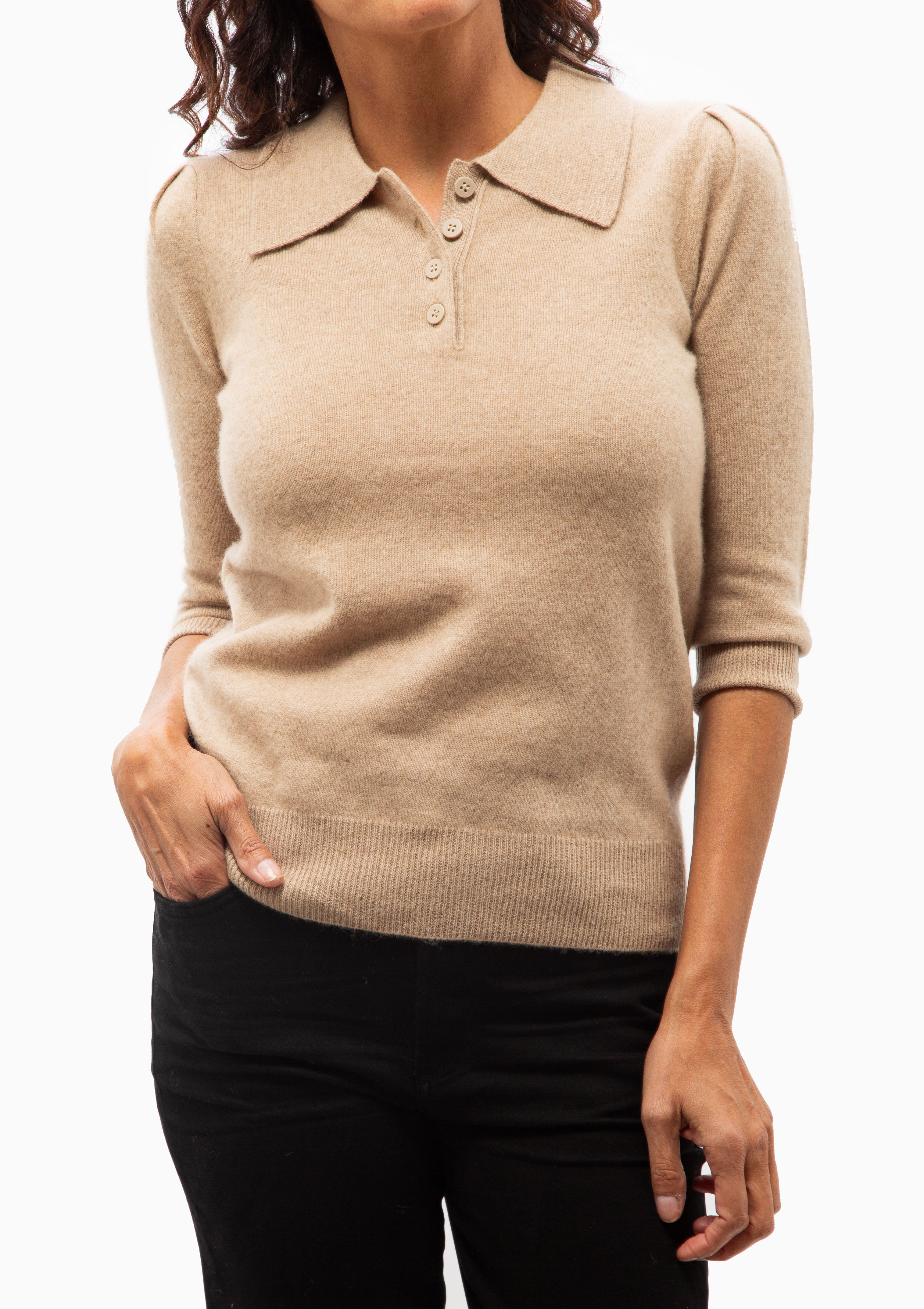 Aurora Top | Oatmeal