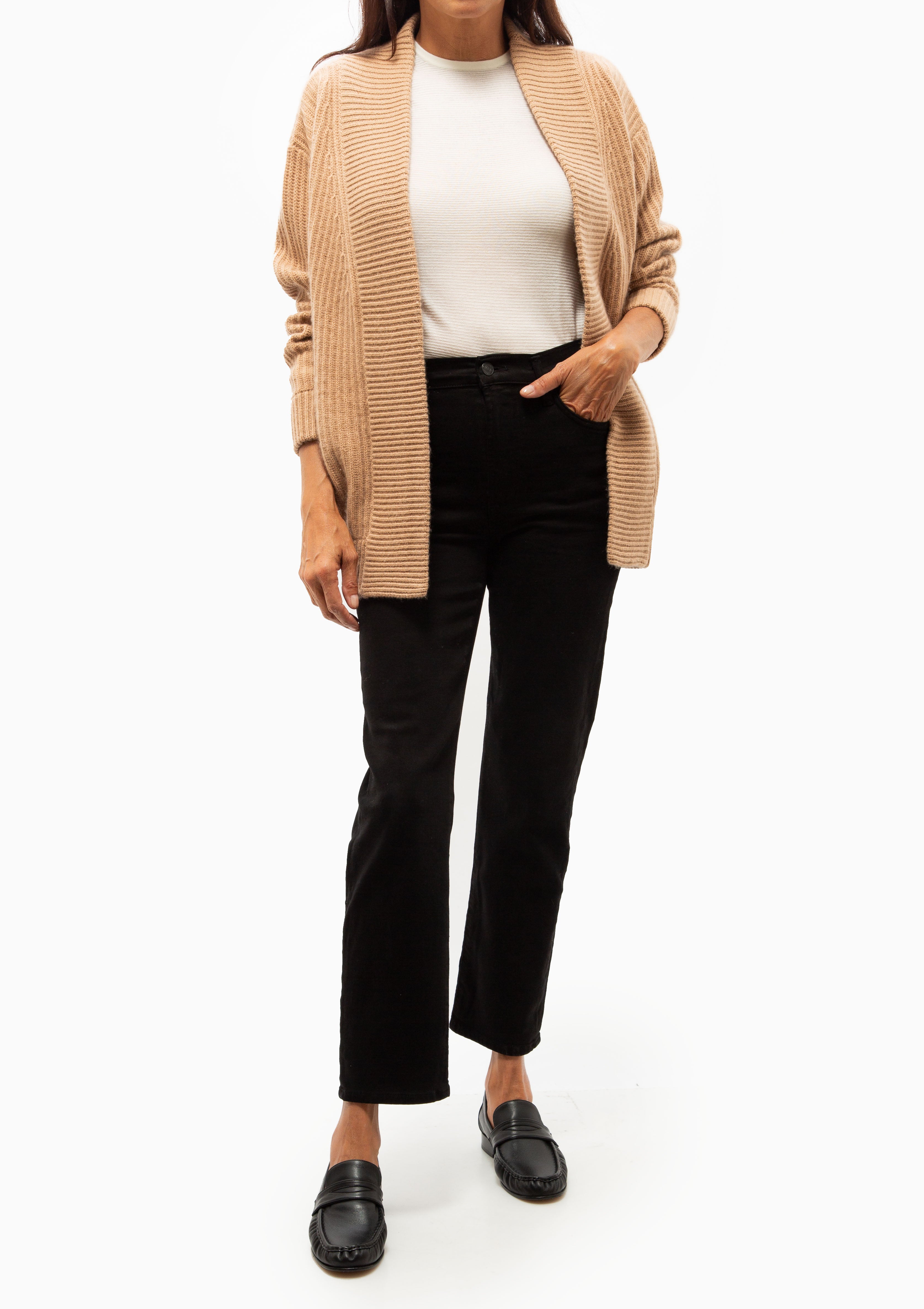 Baxter Cardigan | Camel