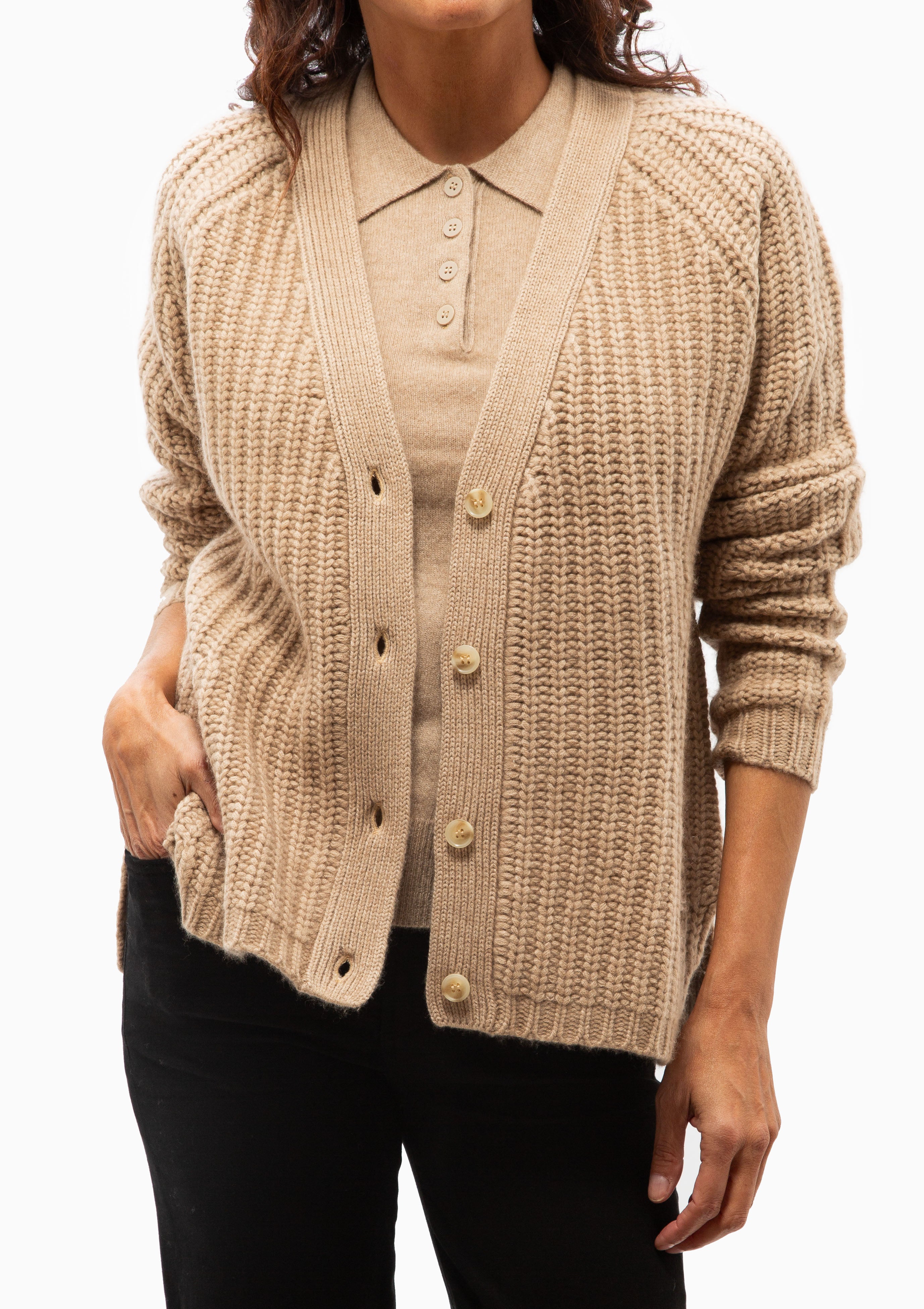 Brigette Cardigan | Oatmeal