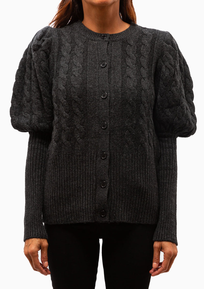 Forster Cardigan | Charcoal