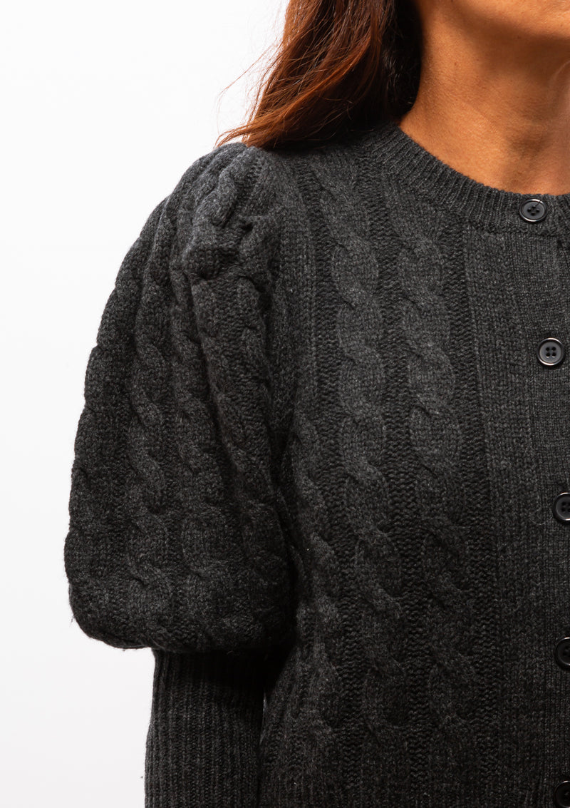 Forster Cardigan | Charcoal