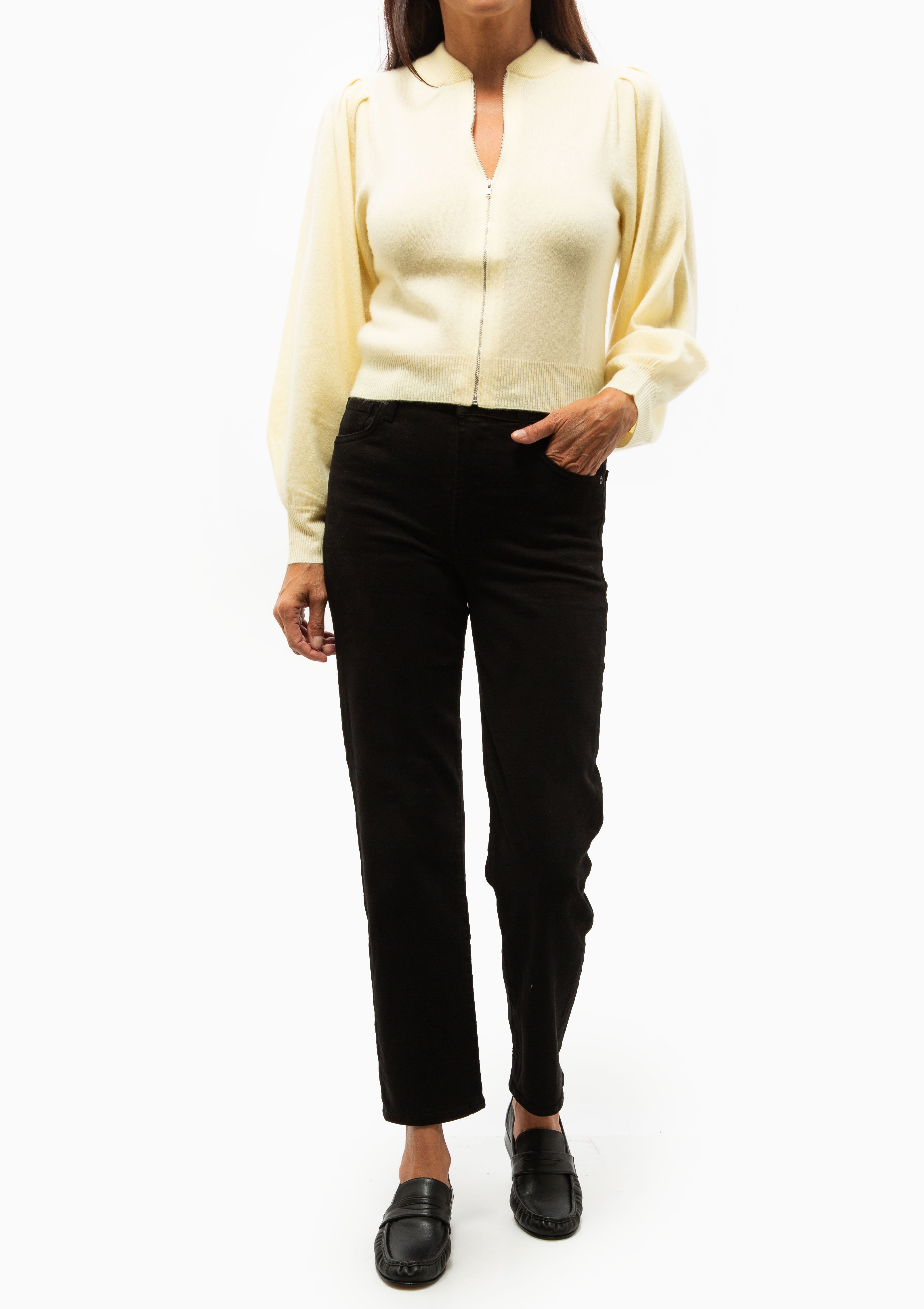 Renoir Bomber | Light Yellow