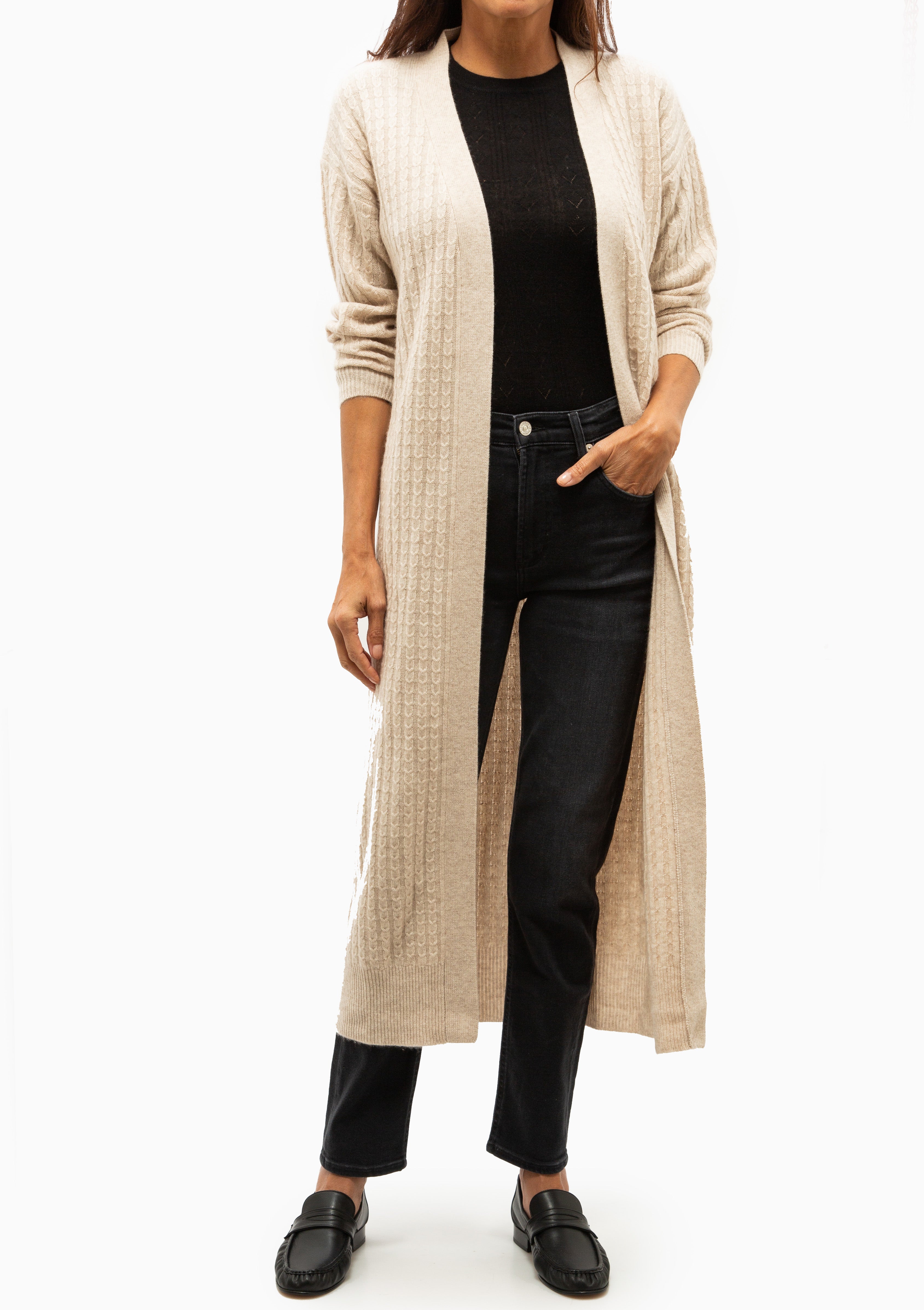 Toucan Cardigan | Wheat