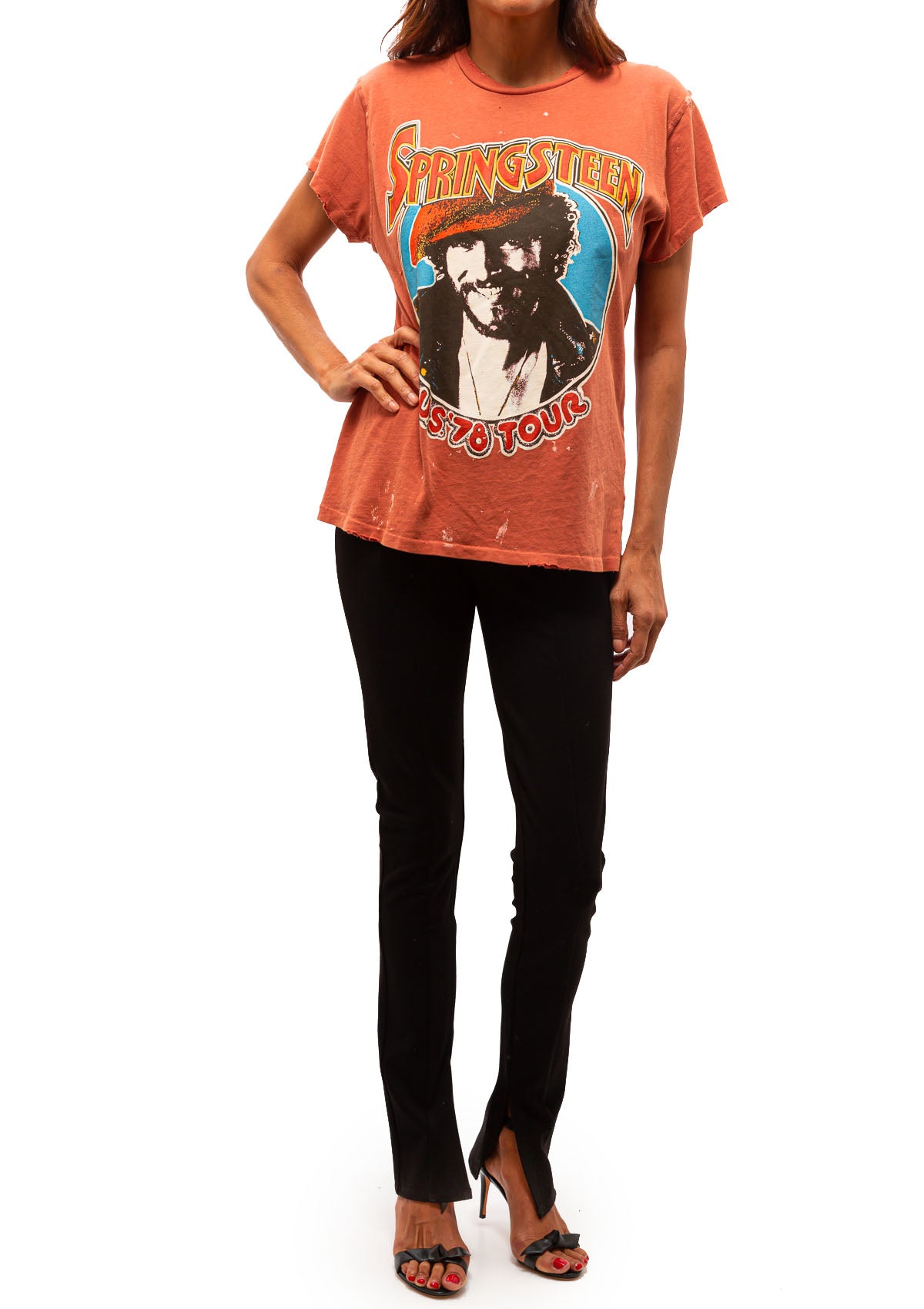 Bruce Springsteen 1978 Crew Tee | Rust