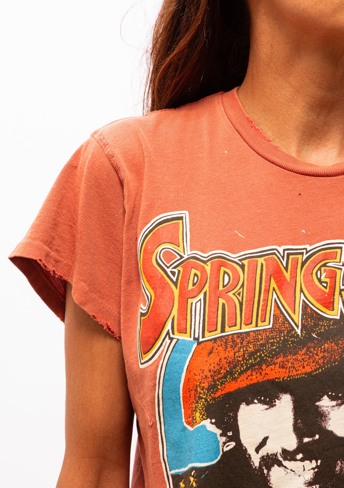 Bruce Springsteen 1978 Crew Tee | Rust