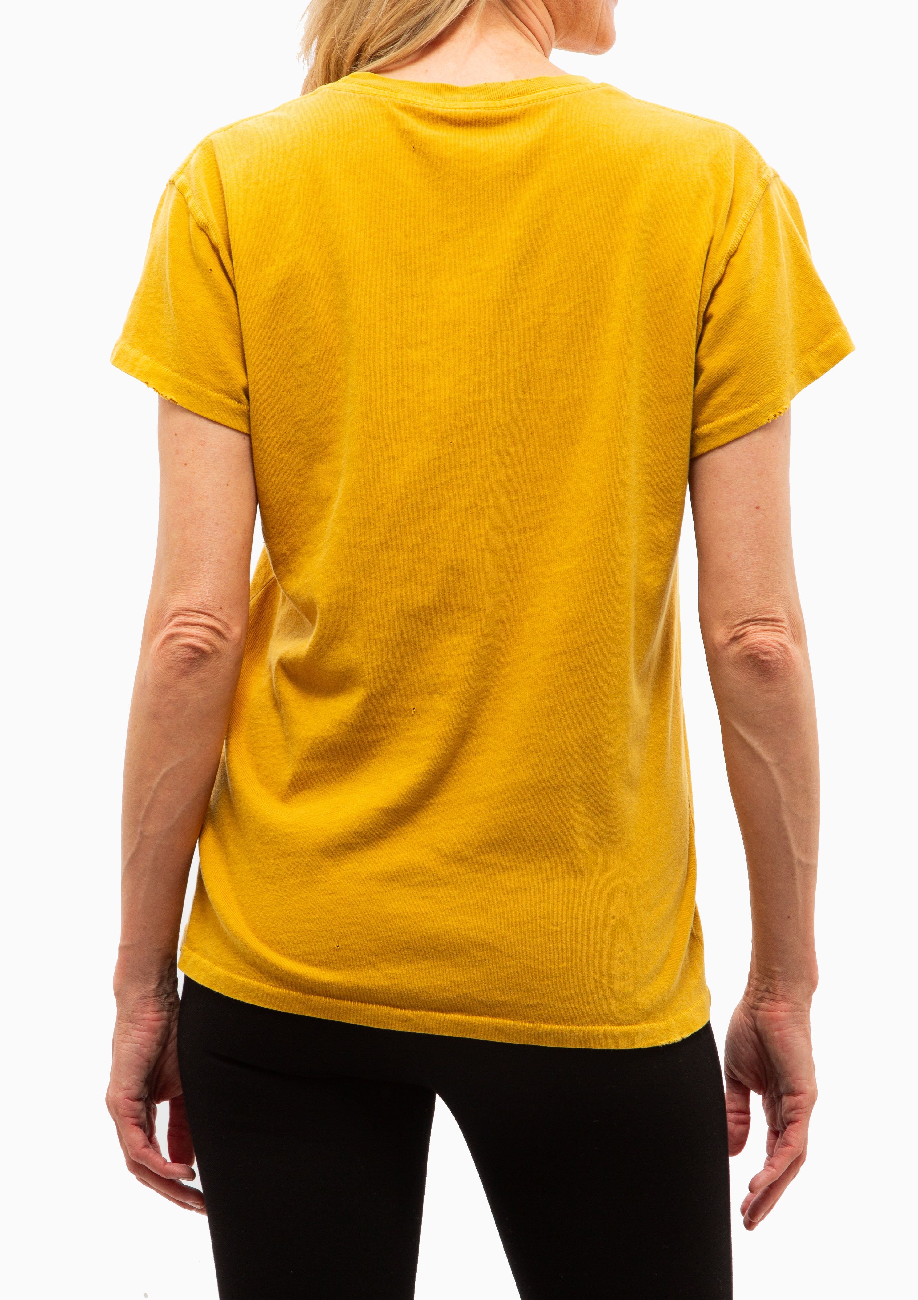 Jimi Hendrix Crew Tee | Mustard