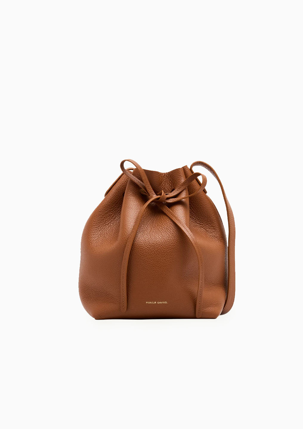Weekend Bag Mansur Gavriel Mini Leather Bucket Bag Mansur Gavriel