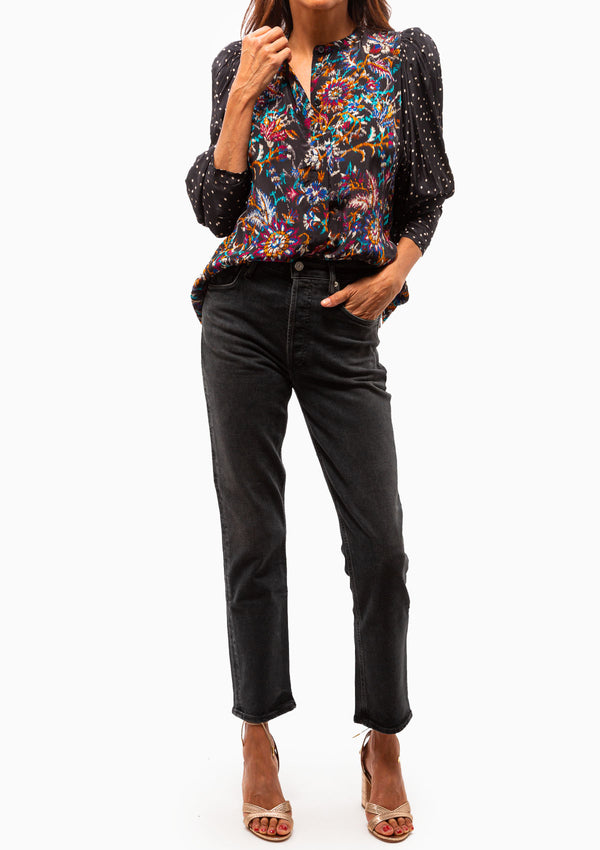 Jujuy Cora Shirt | Black Dahlia