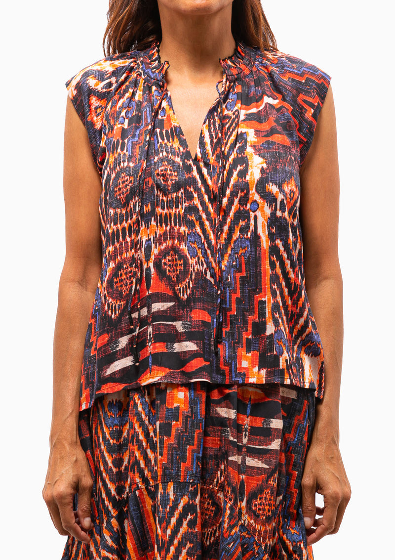 Junin Keyla Top | Brick Melange