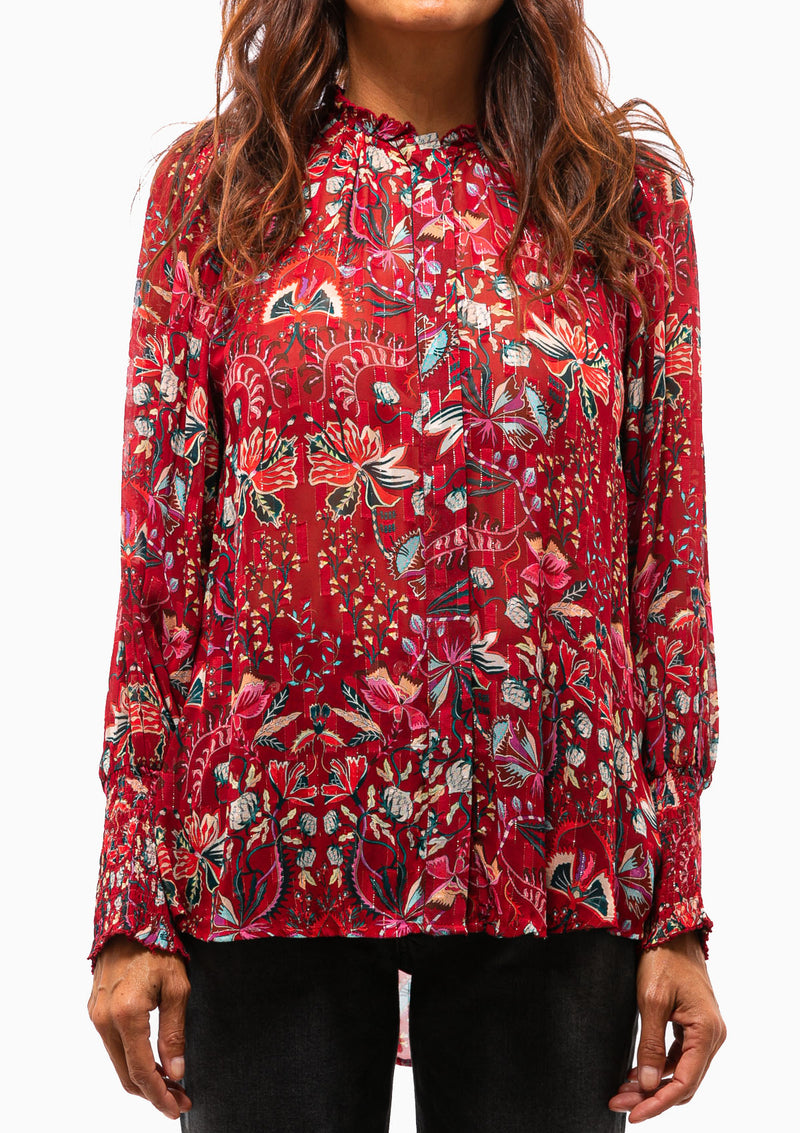 Palermo Julieta Blouse | Red Berrie