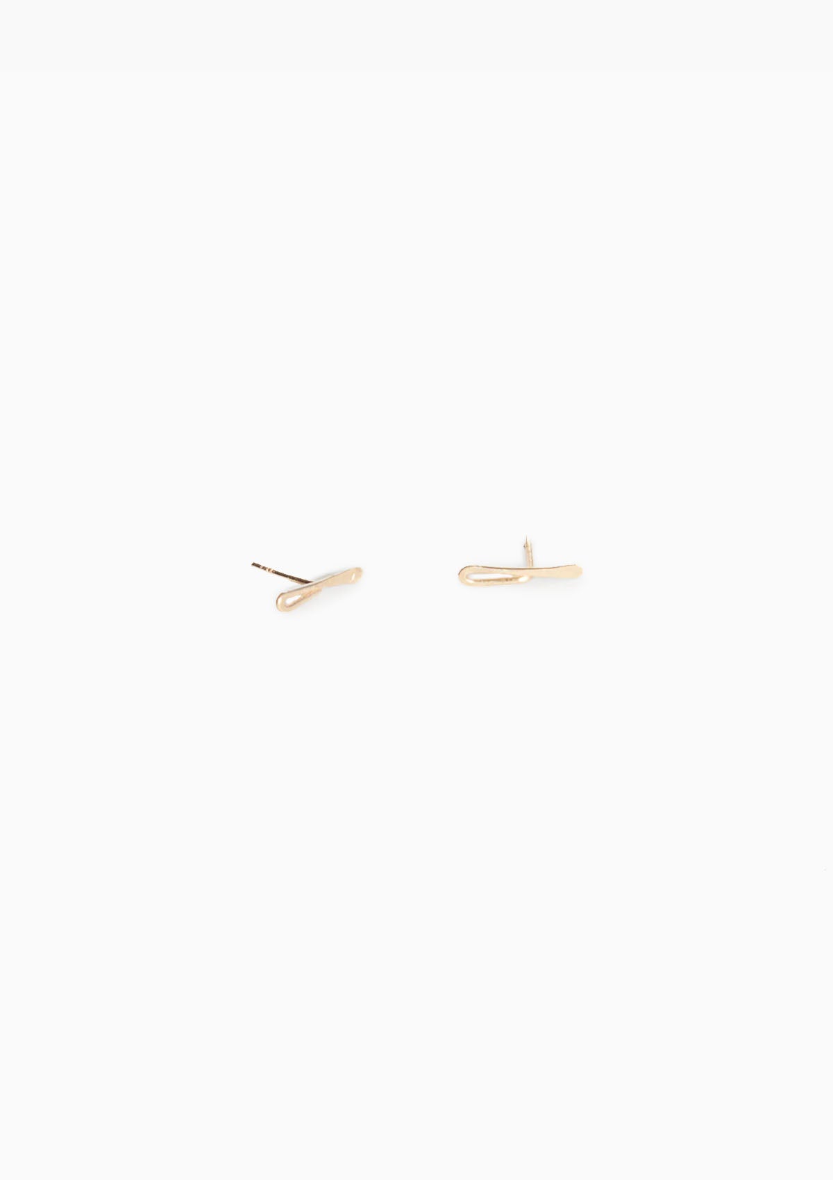 14K Tab Studs