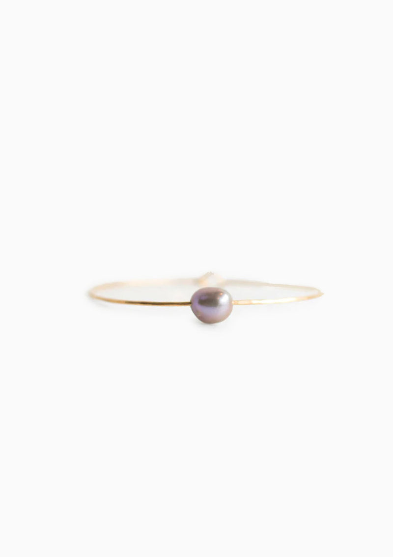Petite Pearl Cuff | White | Medium