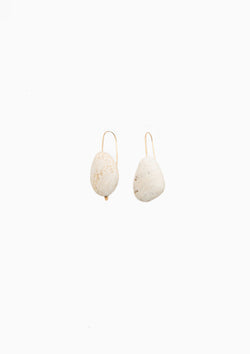 Stone Drop Earrings | Roman Travertine