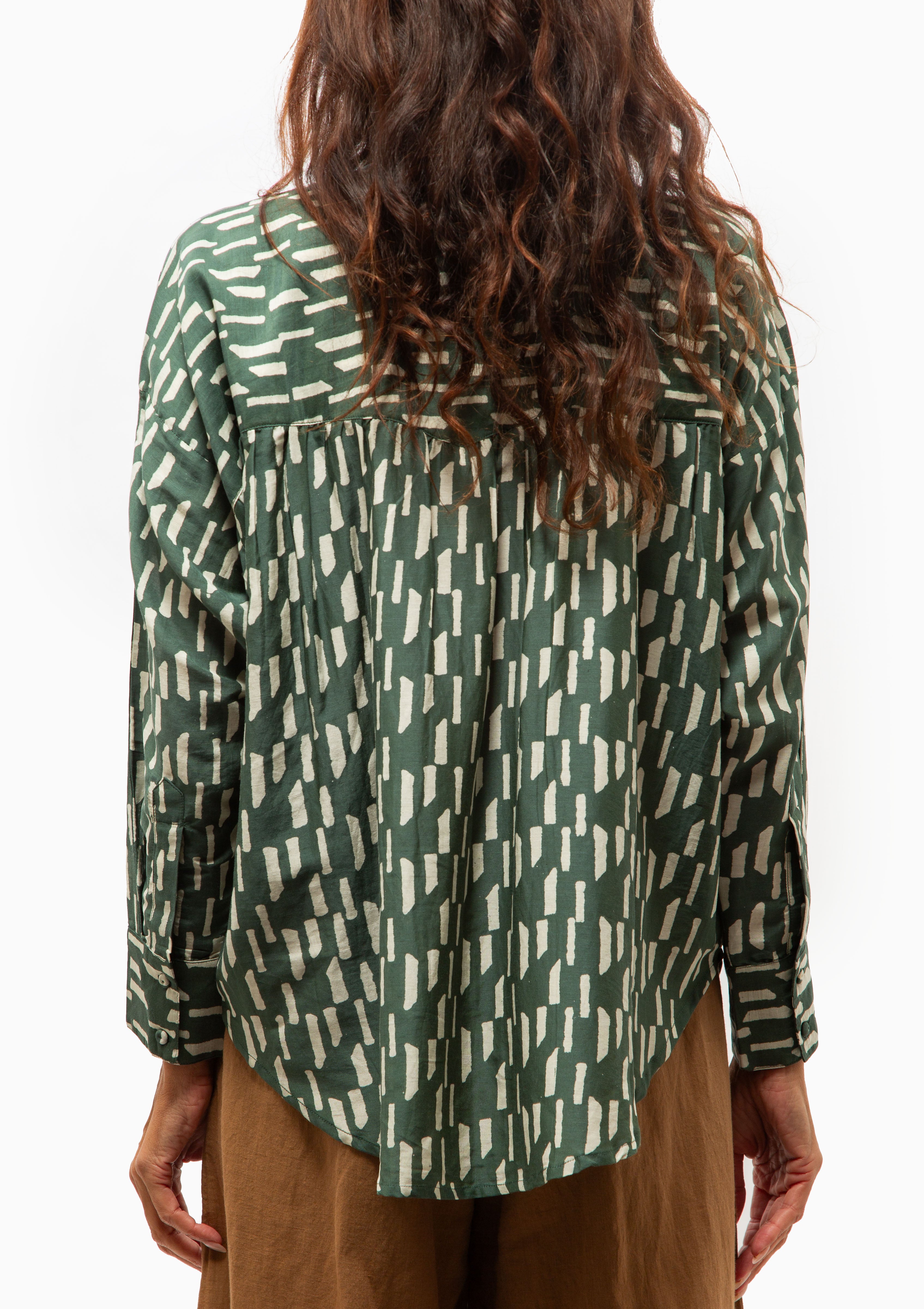 Kyoto Shirt | Verdure Rainfall