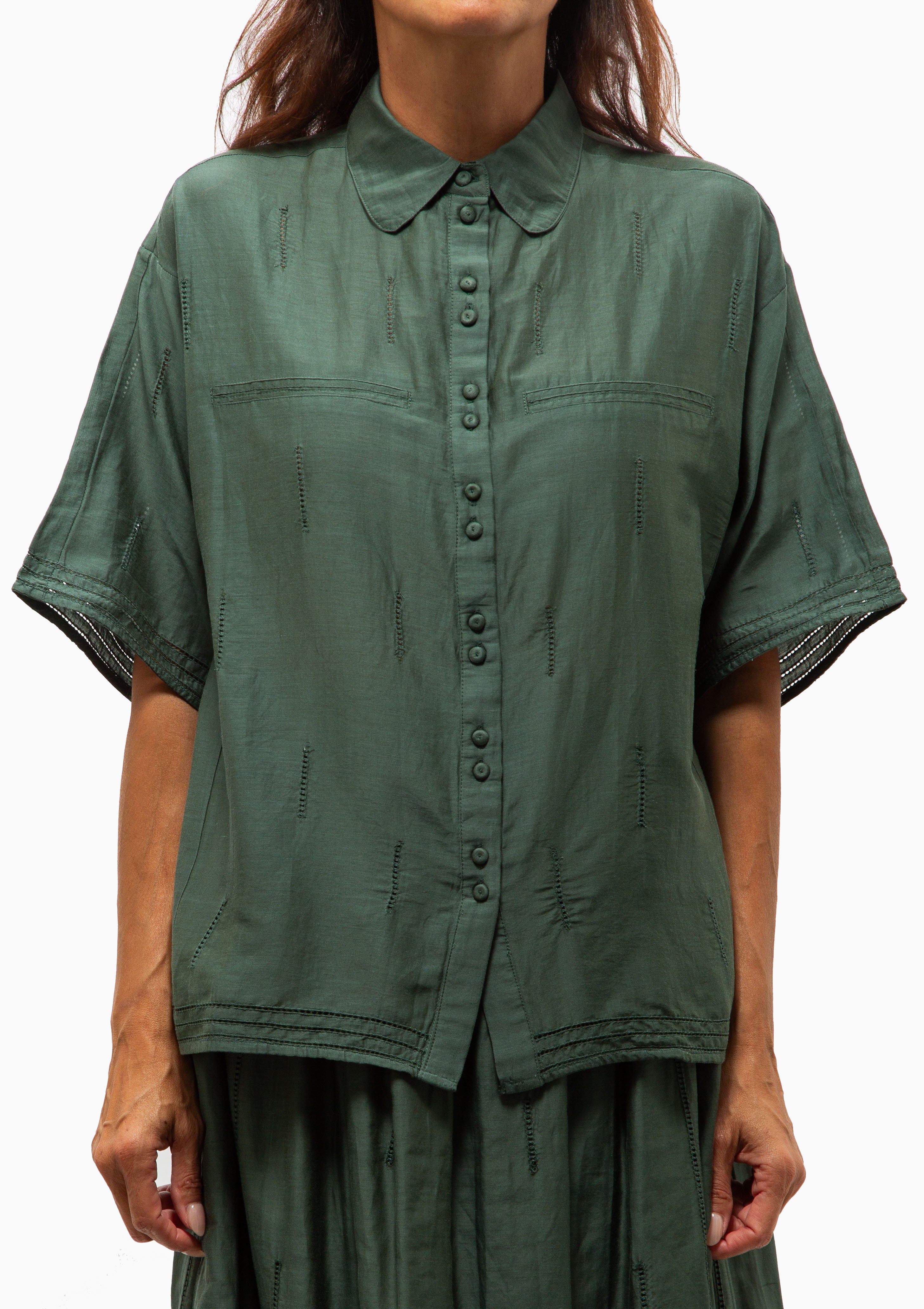 Kyoto Short Sleeved Shirt | Verdure