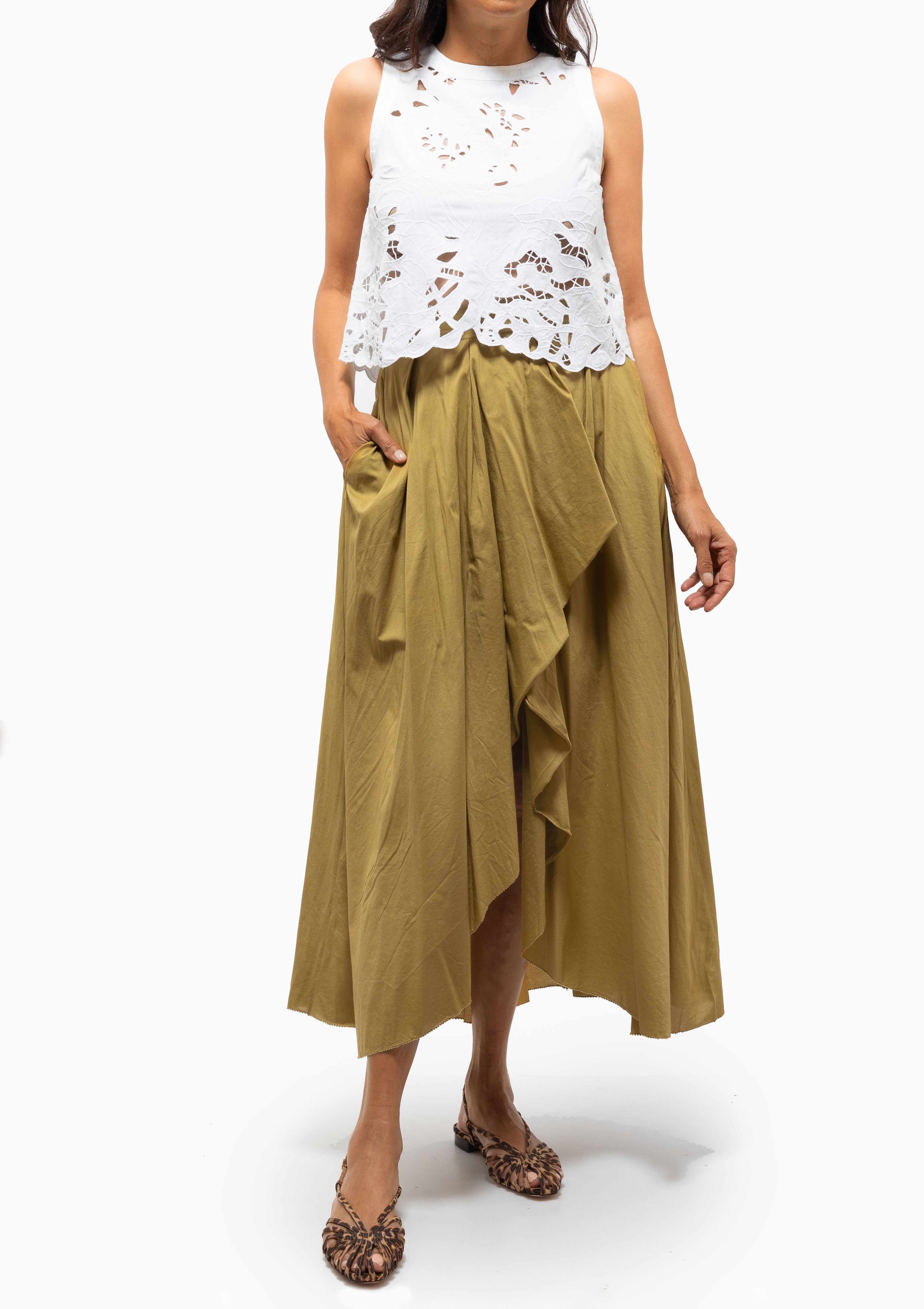 Singapore Skirt | Dijon